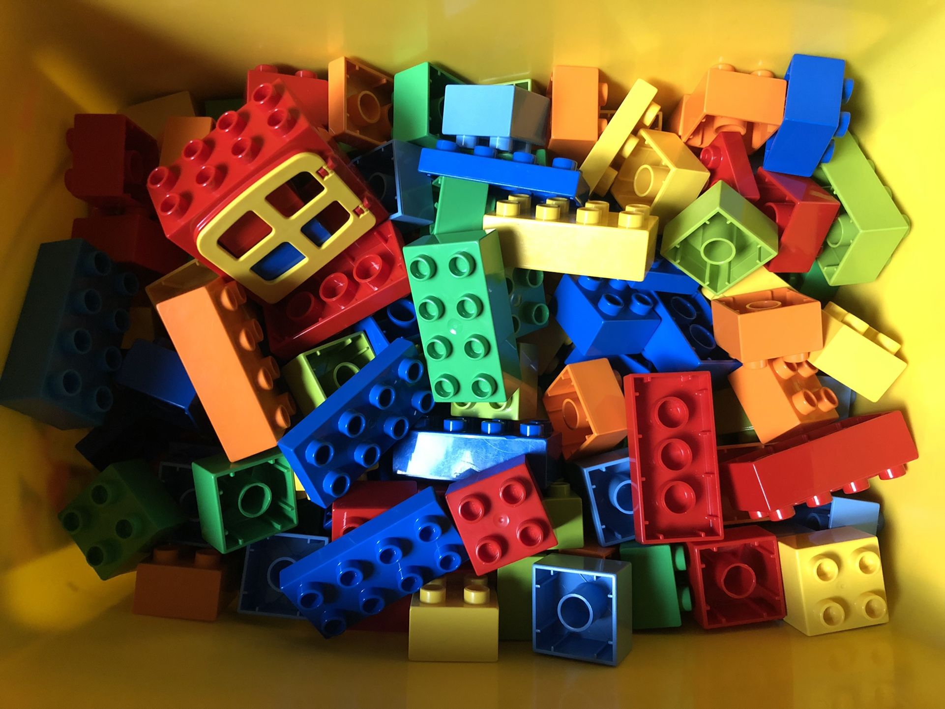 Large Tub Of Duplos