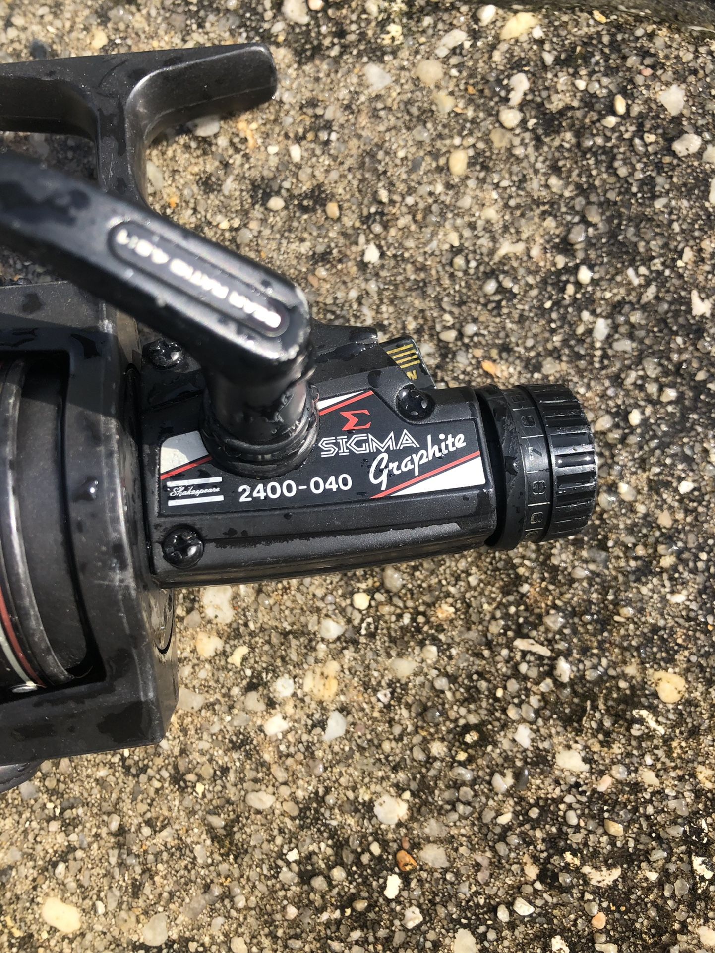 Shakespeare Sigma Pro Graphite Spinning Reel 2400-040 - Made In Japan