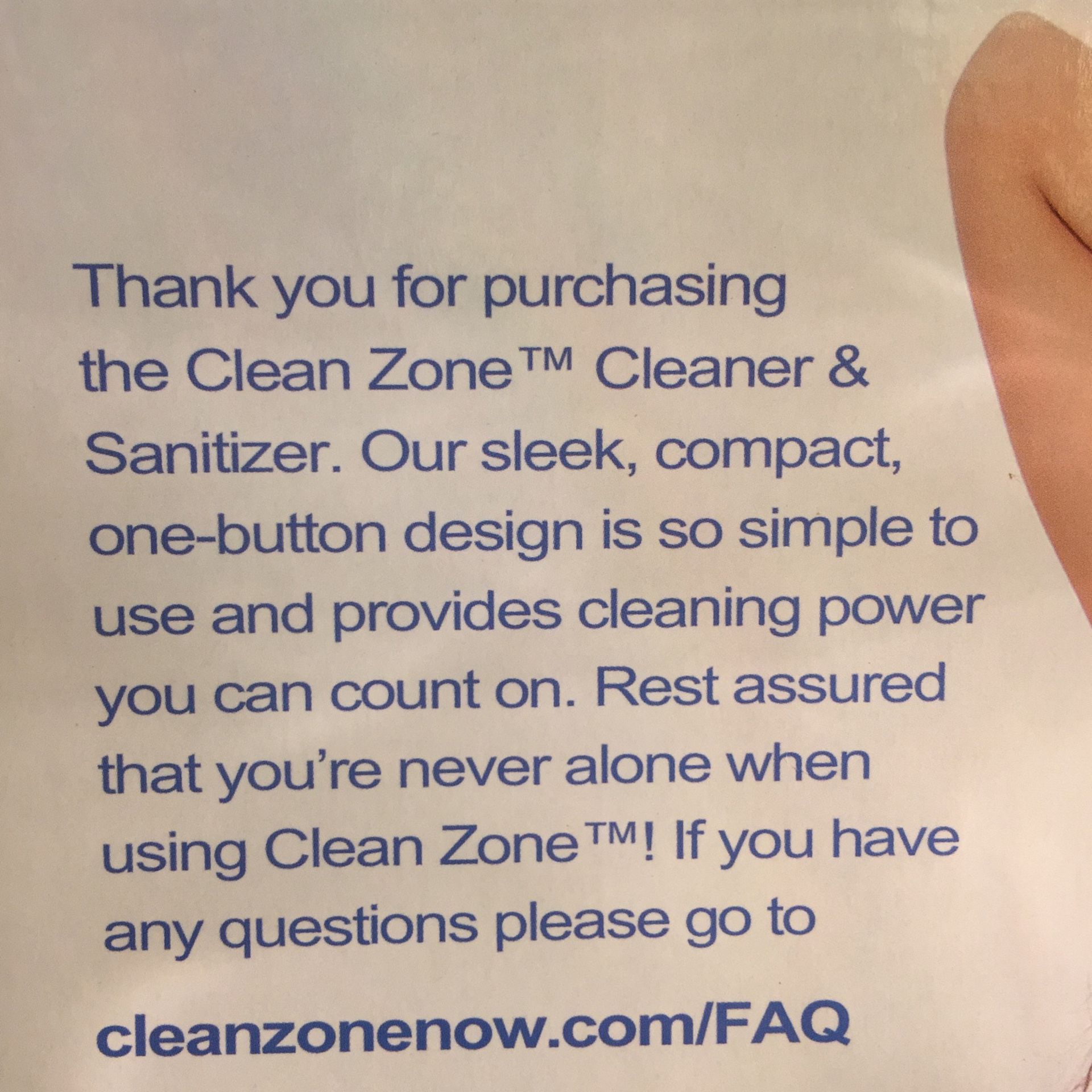 NEW CPAP CLEANZONE CLEANING MACHINE UNUSED