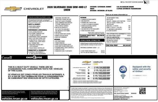 2020 Chevrolet Silverado 3500HD