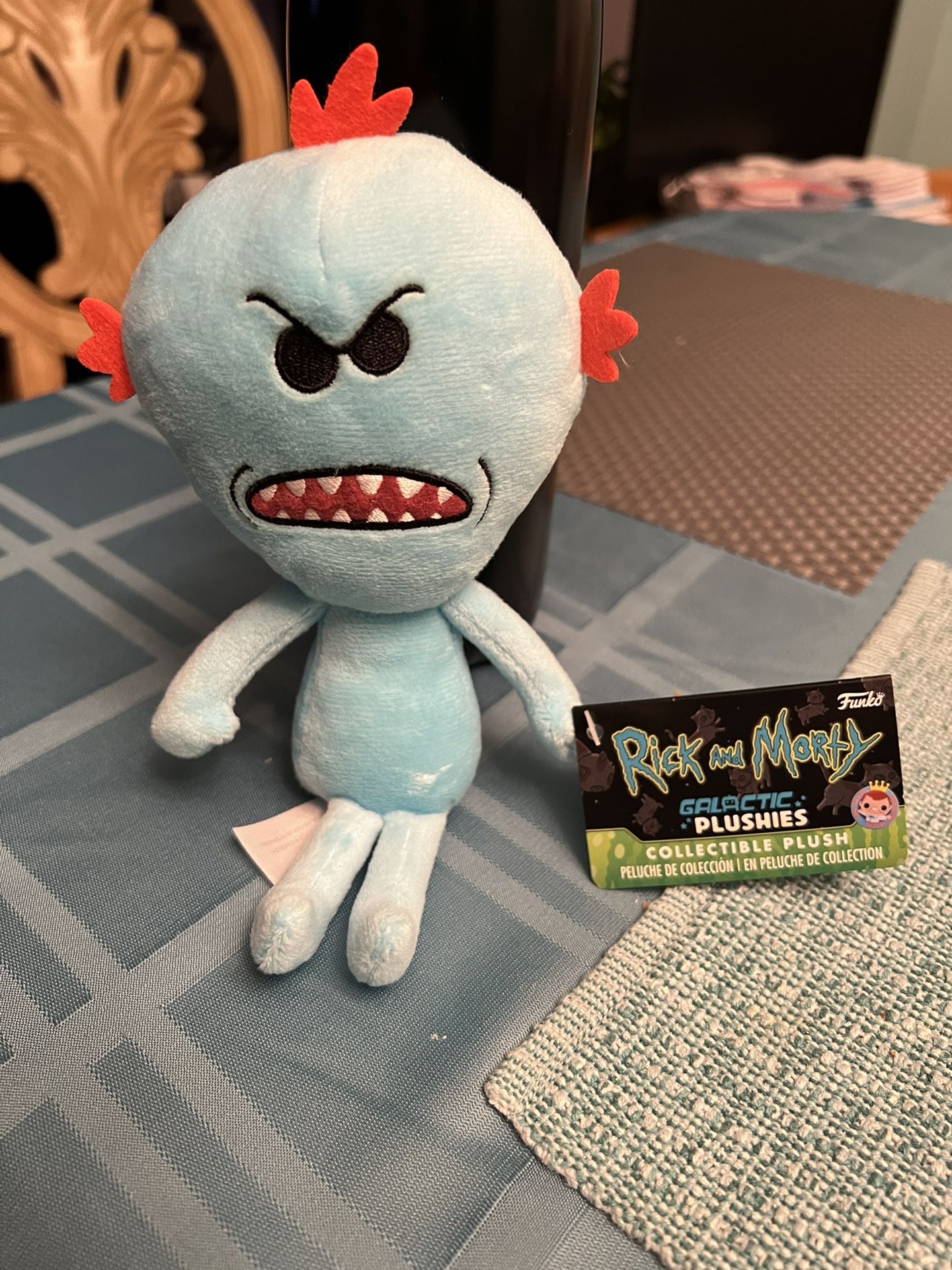 Funko Rick And Morty Galactic Plushies Meeseeks Angry Plush