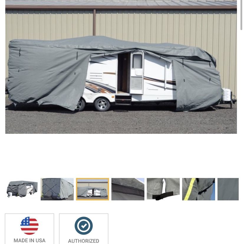 Budge Toy Hauler Cover 33’ #RVRB-53