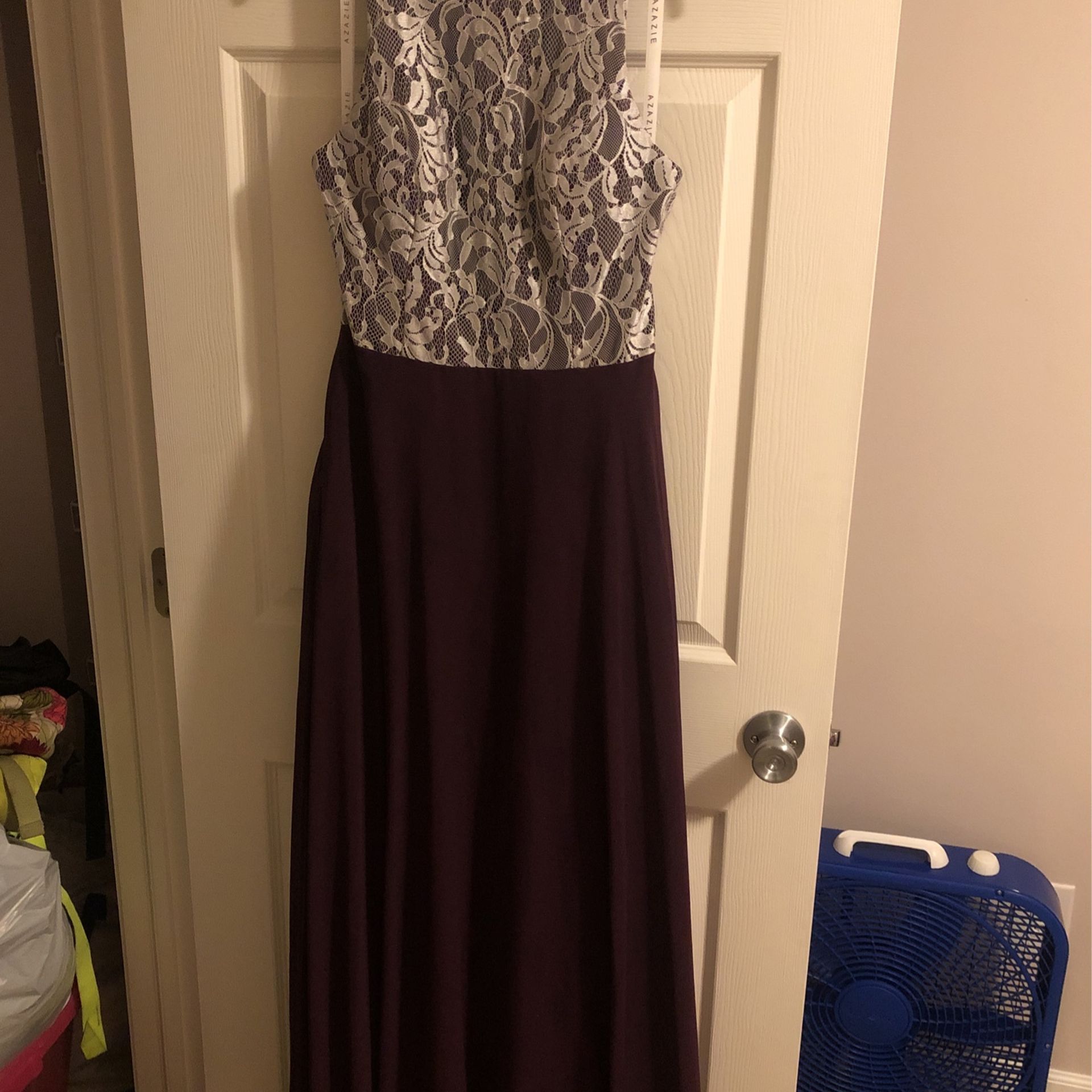 Purple Bridesmaid Dress
