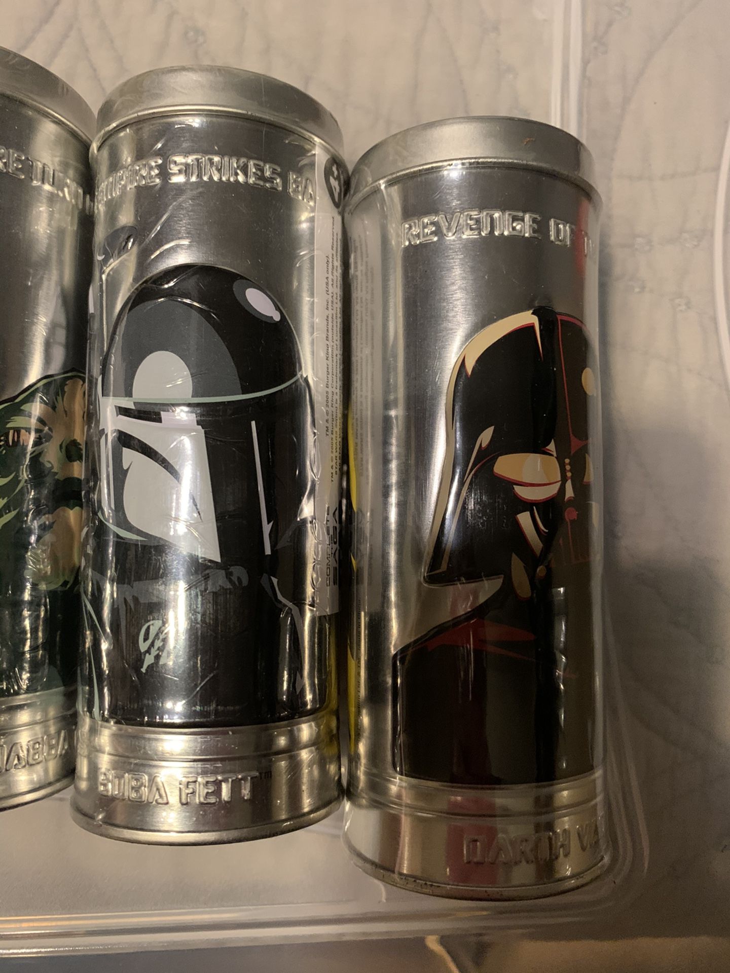 Complete unopened Star Wars set