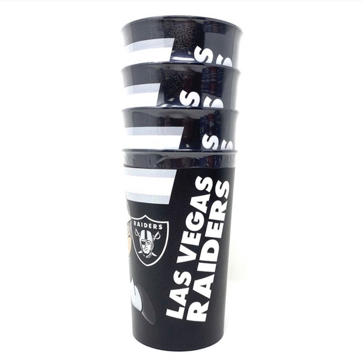 NFL Las Vegas Raiders 22 Ounce Party Cup 4 Pack 