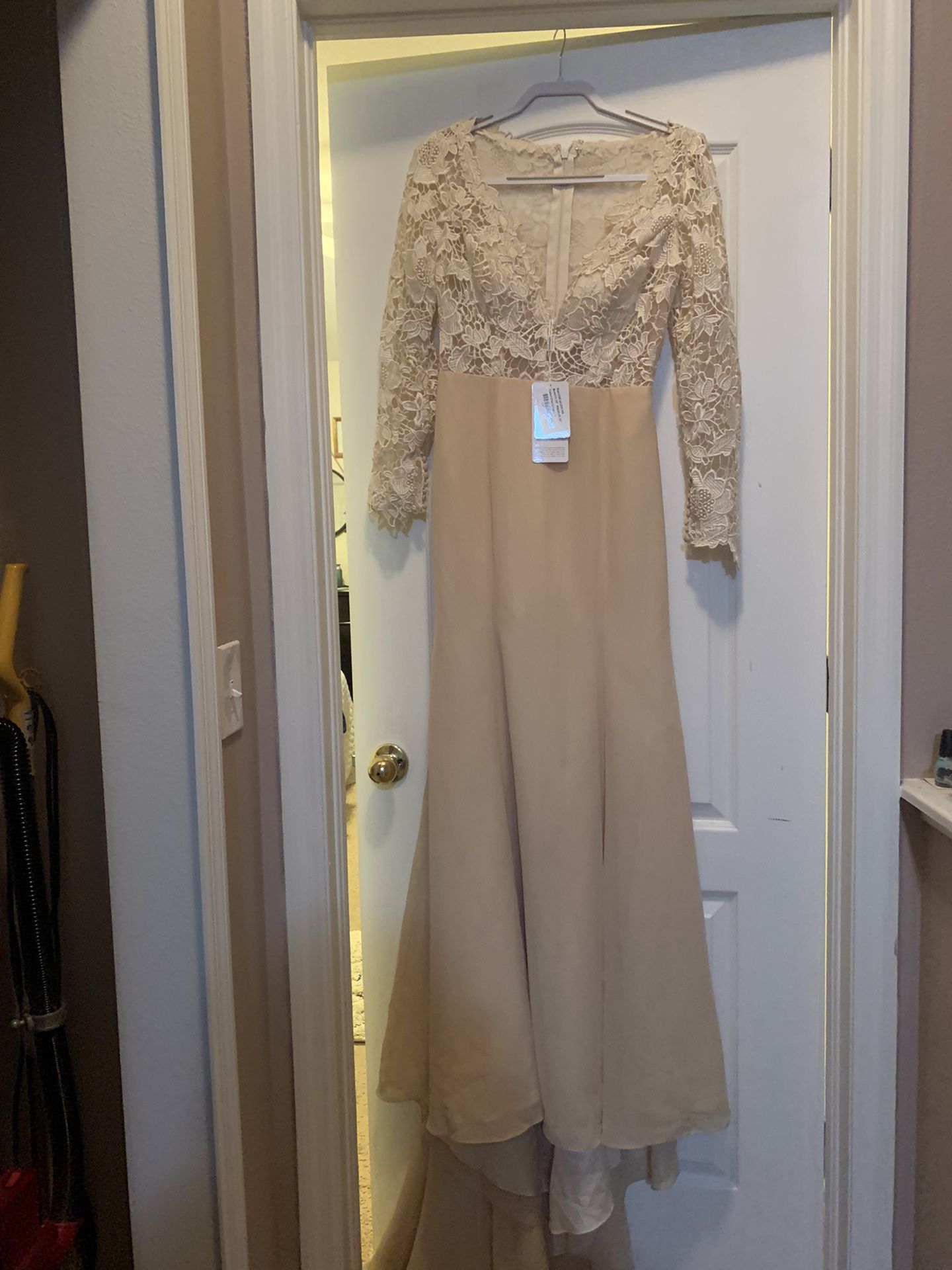 Wedding Dress (Champagne Color)