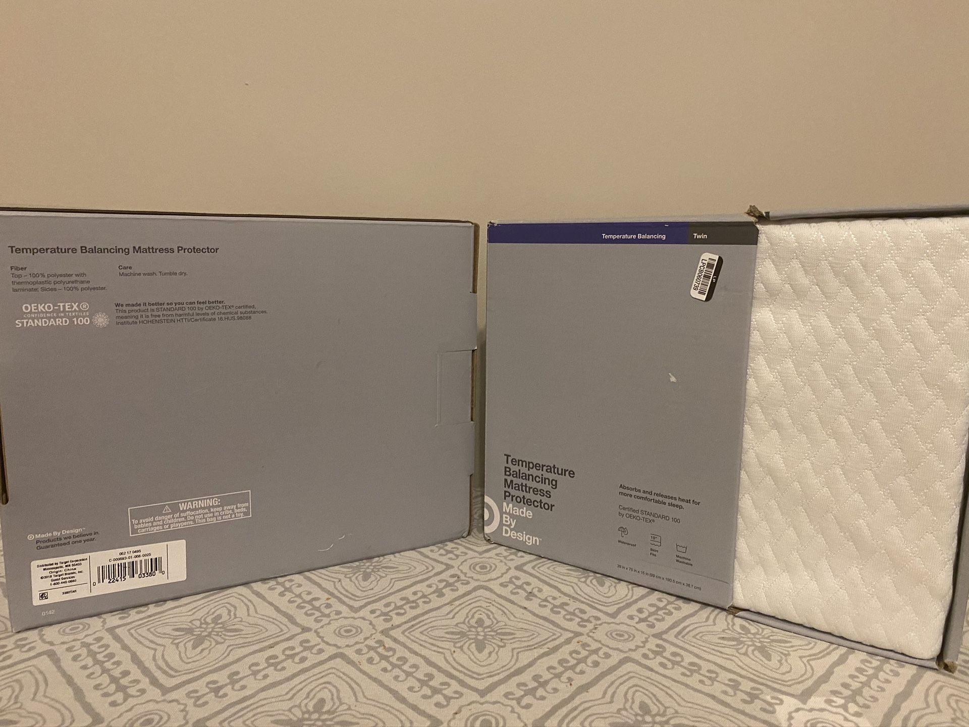 Temperature Balancing Mattress Protector