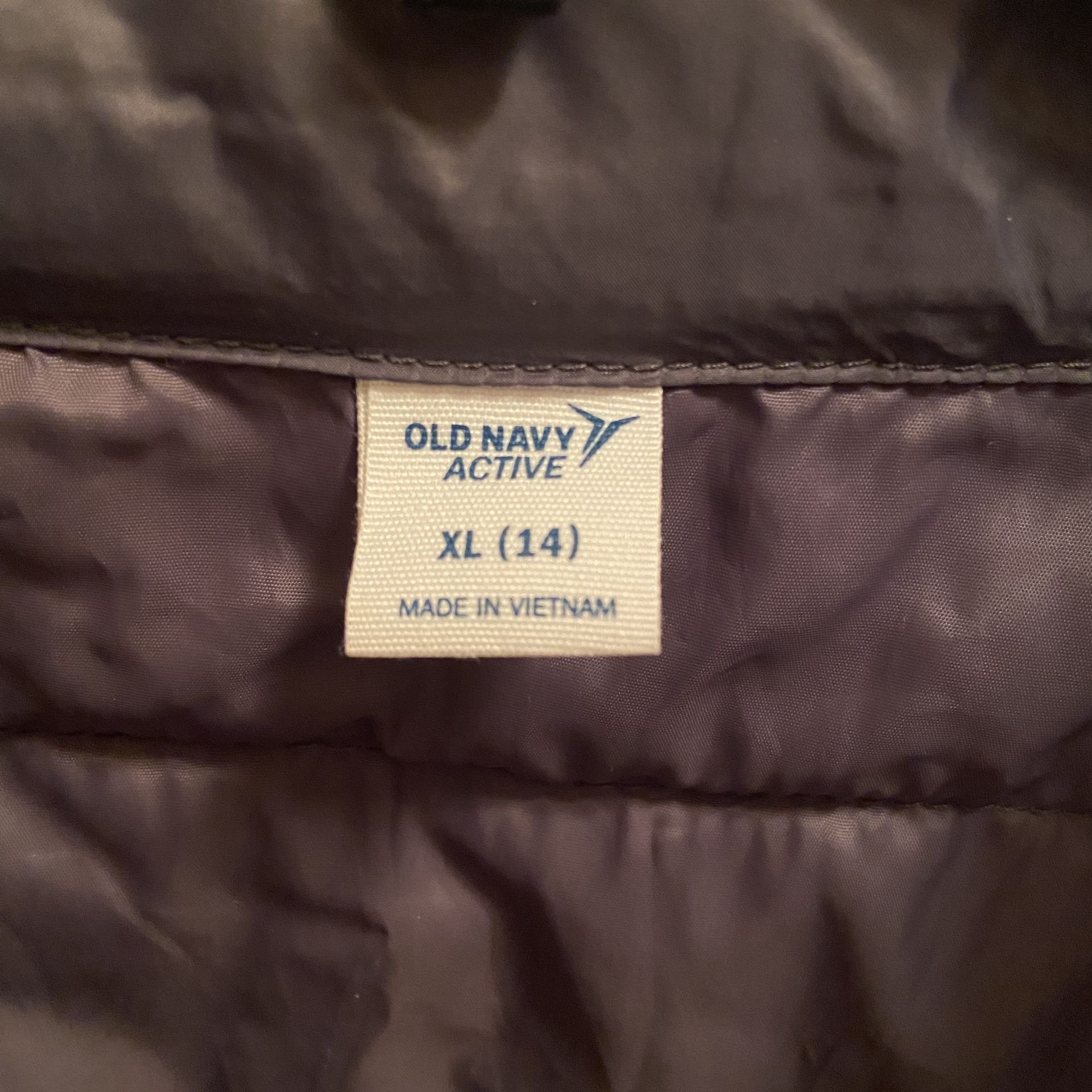 Lightweight Boys Puffer Jacket Size XL(14)