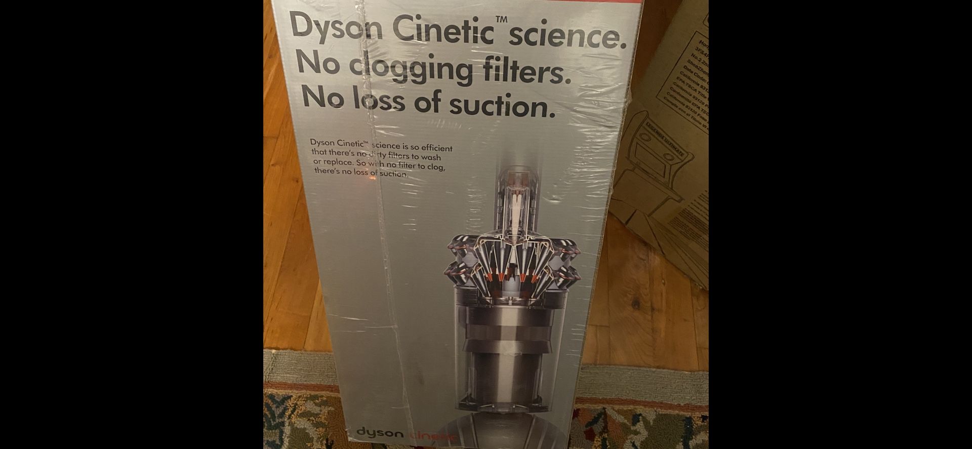 DYSON - CINETIC BIG BALL ANIMAL + ALLERGY UPRIGHT VACUUM - IRON/NICKE Sells For $700 On eBay