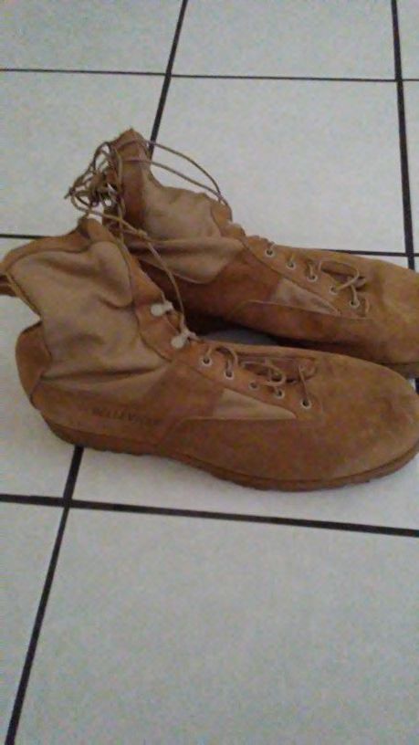 Military boots