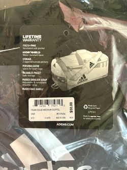 Adidas Team Issue Duffle Bag, Medium, Onyx Thumbnail
