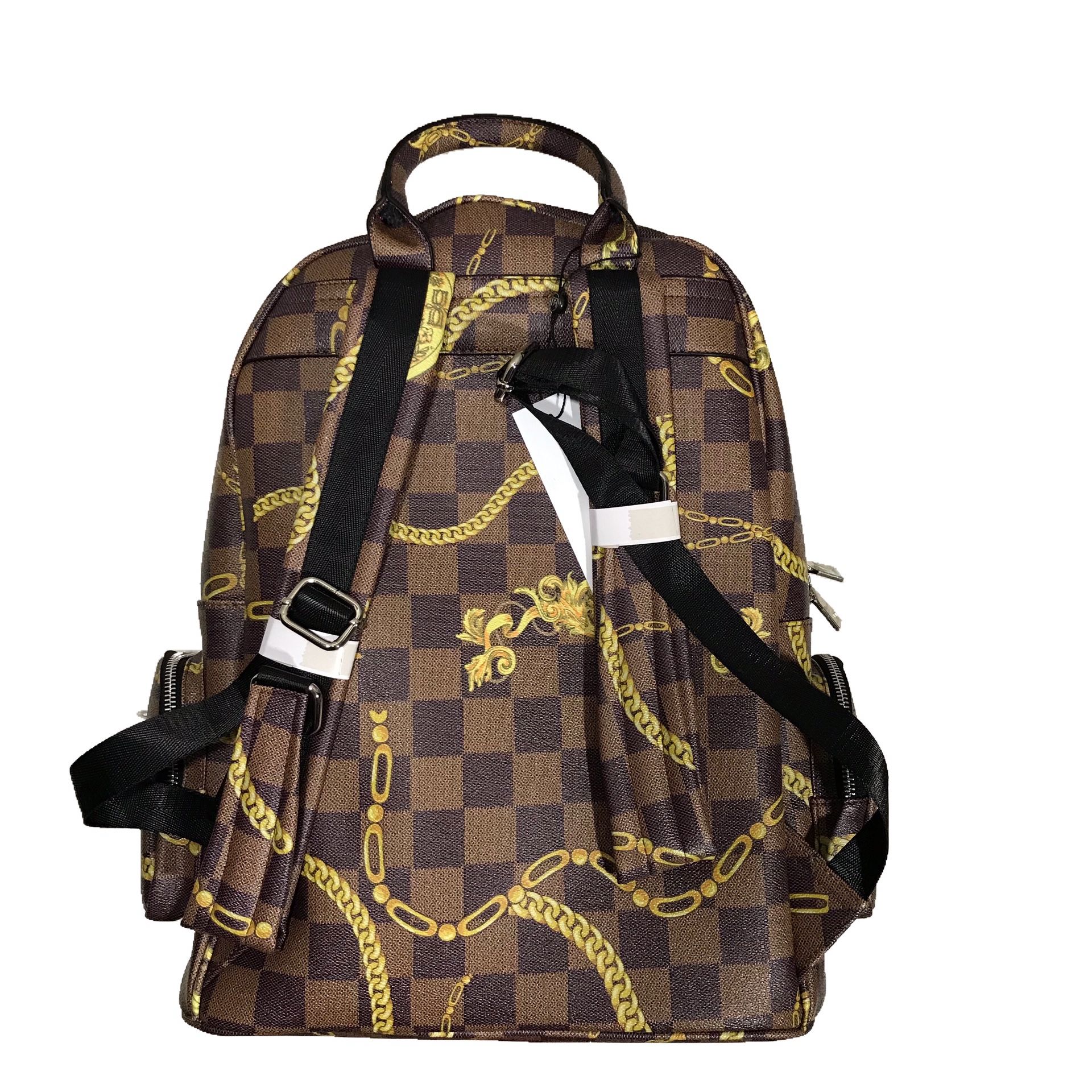 Men’s Brown “Face Backpack”.