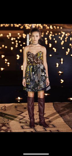 Christian Dior Iconic La Force Corset Mini Strapless  Dress Size US 6 Thumbnail