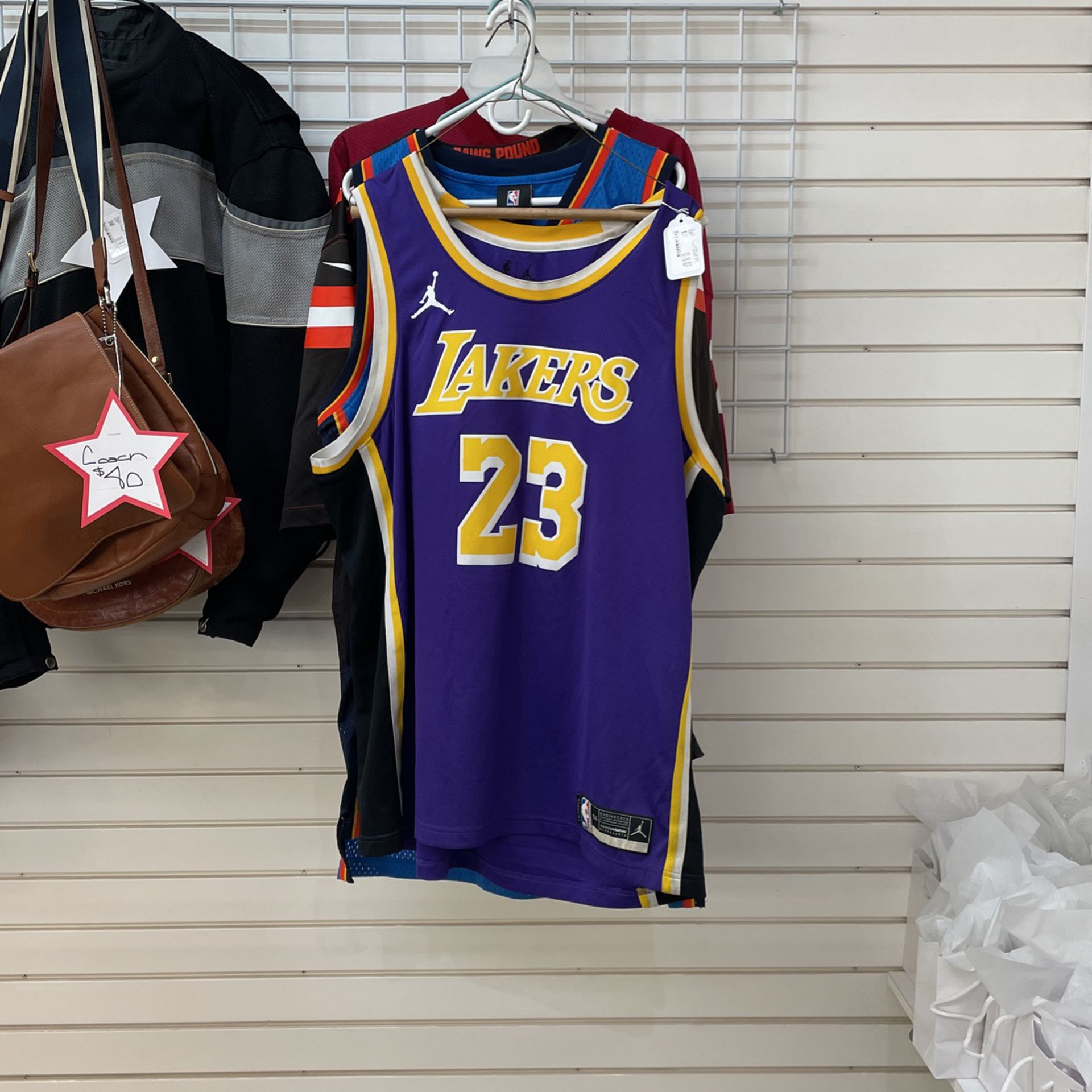 2XL OFFICIAL NBA LAKERS JERSEY JAMES 23