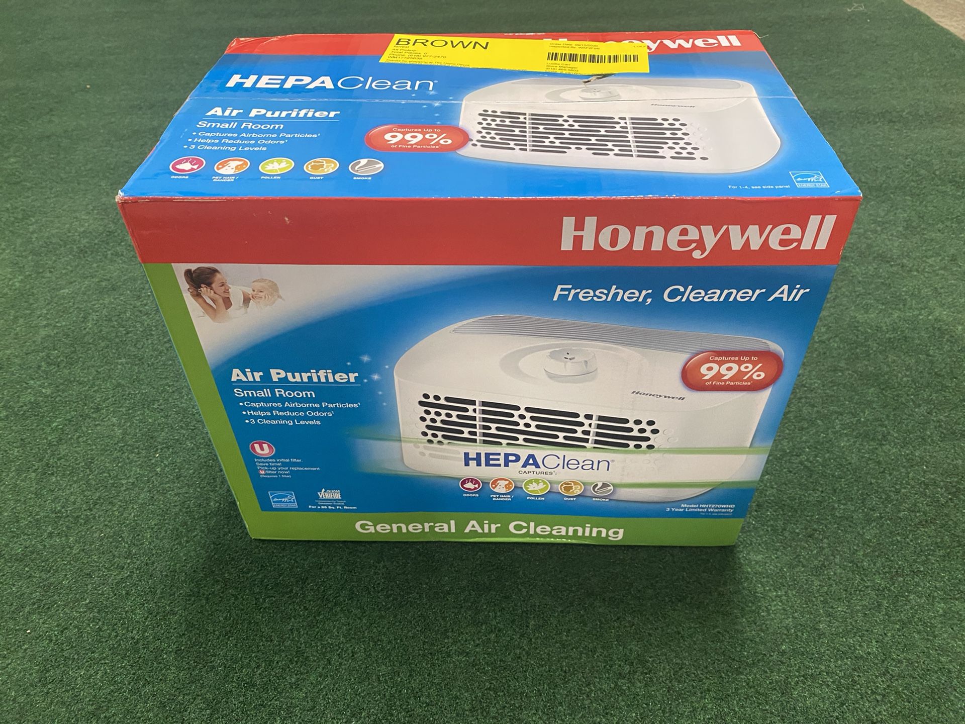 Honeywell Hepa Type Tabletop Air Purifier