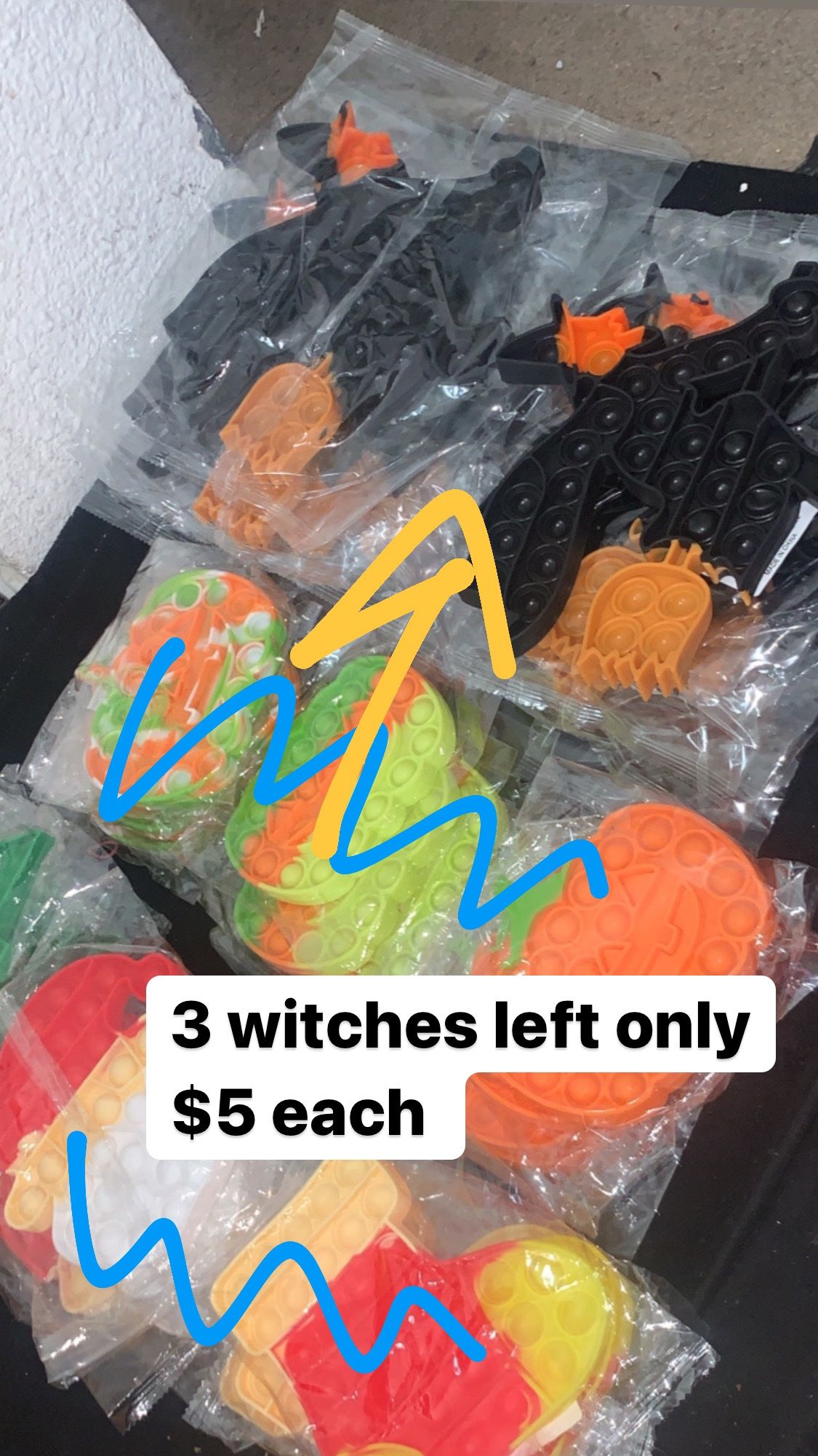 Halloween Pop Itβ (3 Witches Only )