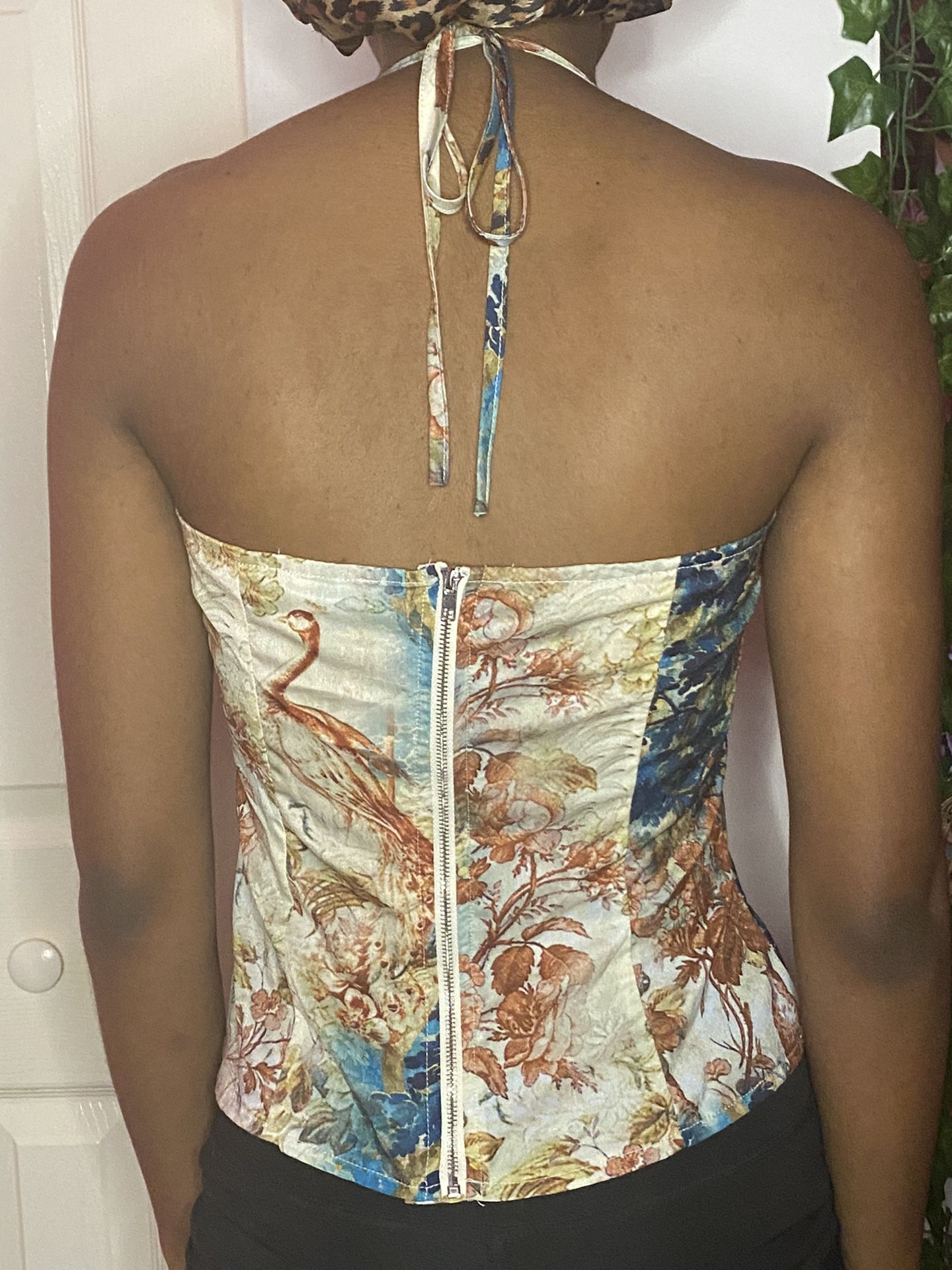 Renaissance Halter Neck Blouse