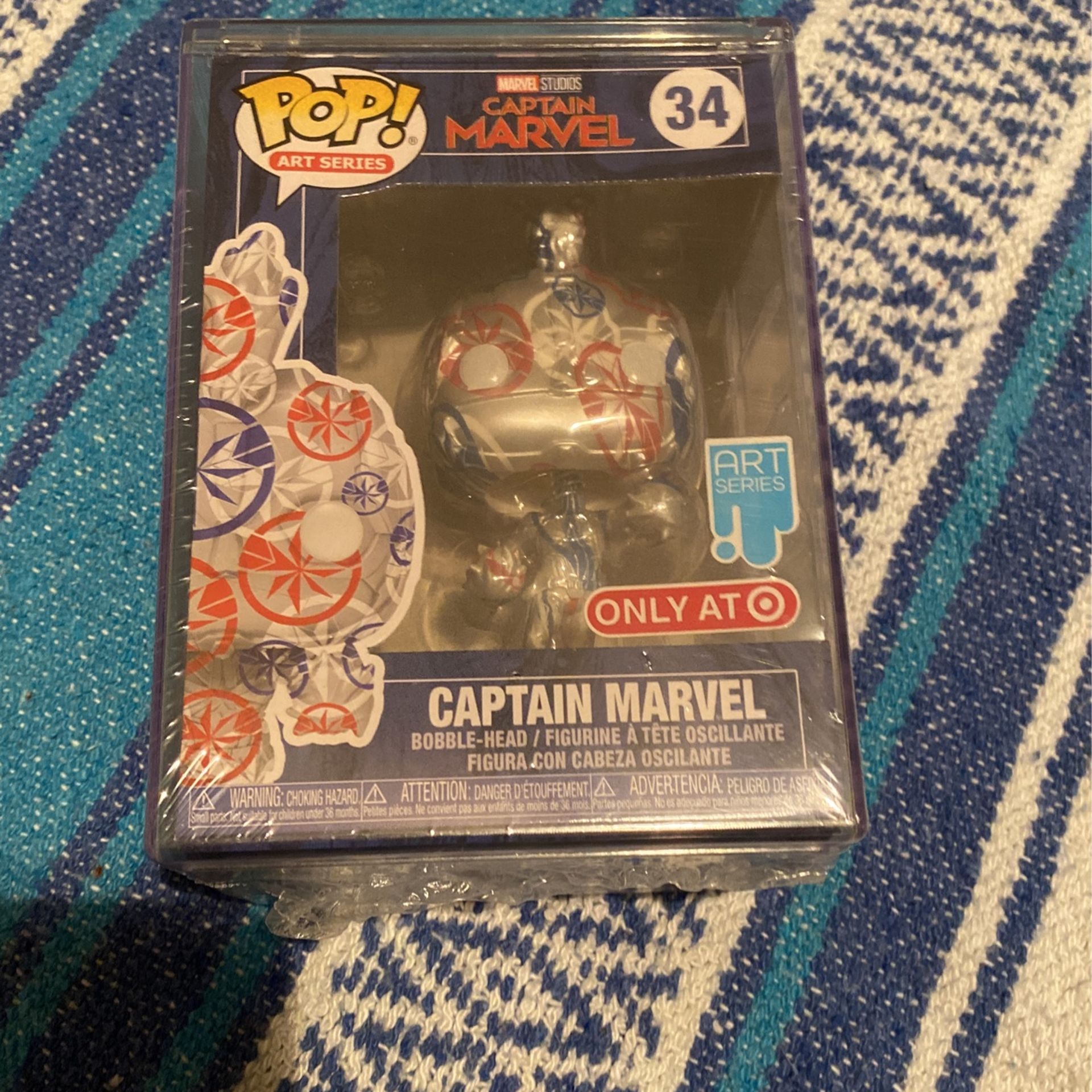 *New* Captain Marvel Funko Pop Art Series Target Exclusive