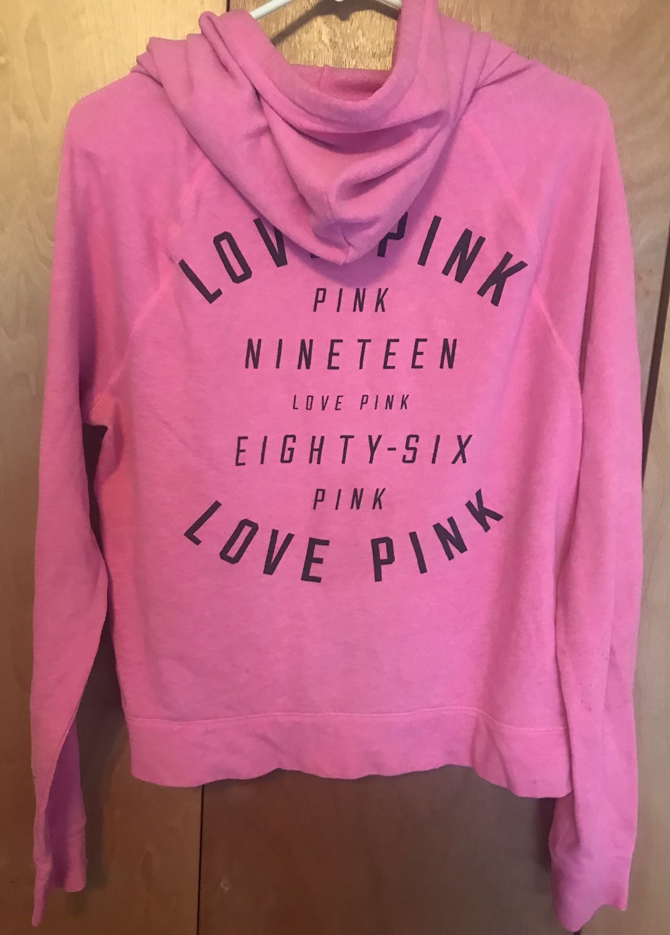 VS Pink Victoria Secret Pink Hoodie Sweatshirt Zip Jacket