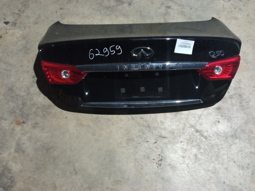 Trunk Lid For 2015 Infiniti Q50 Stock 62959