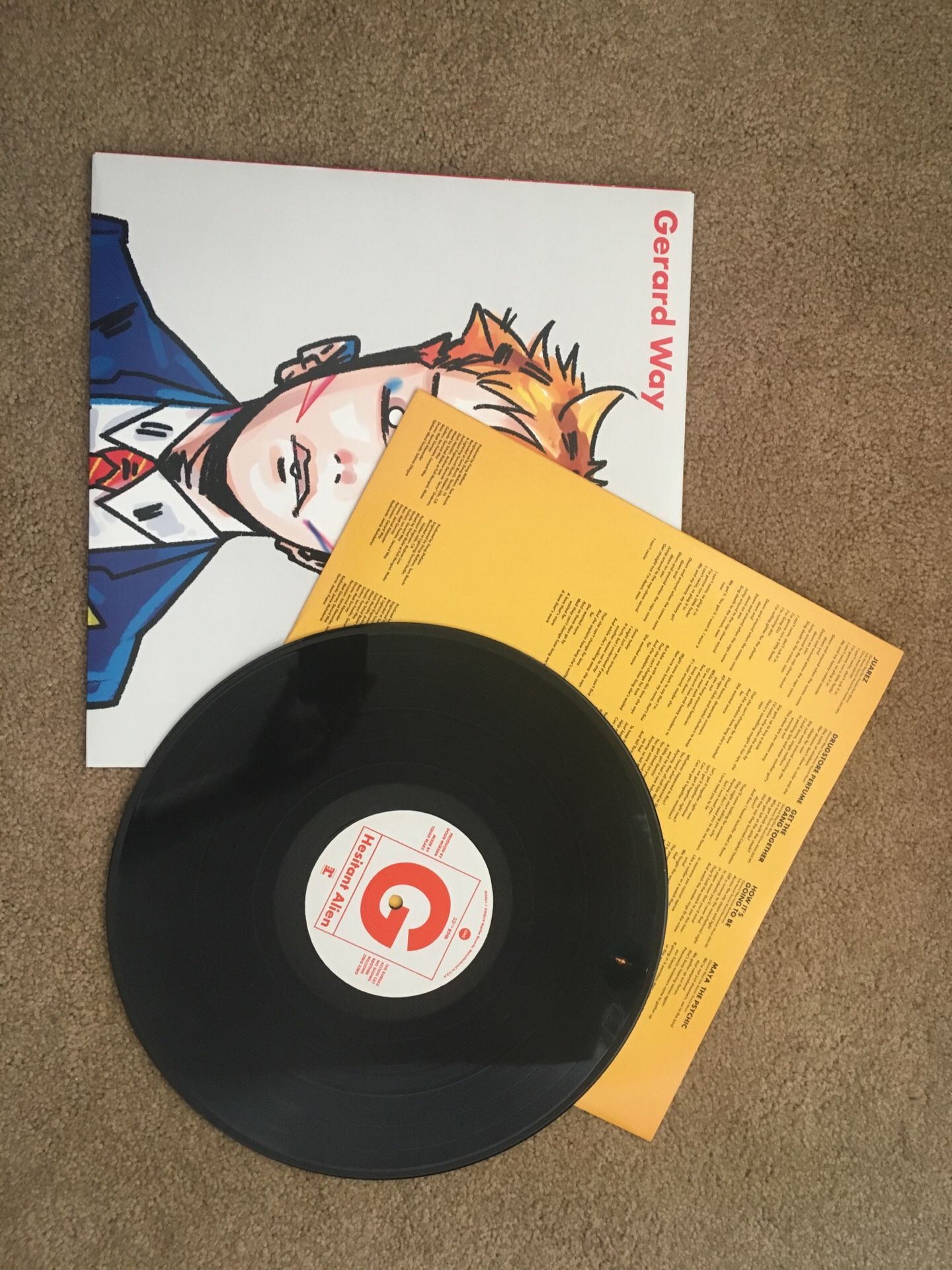 hesitant alien vinyl cover