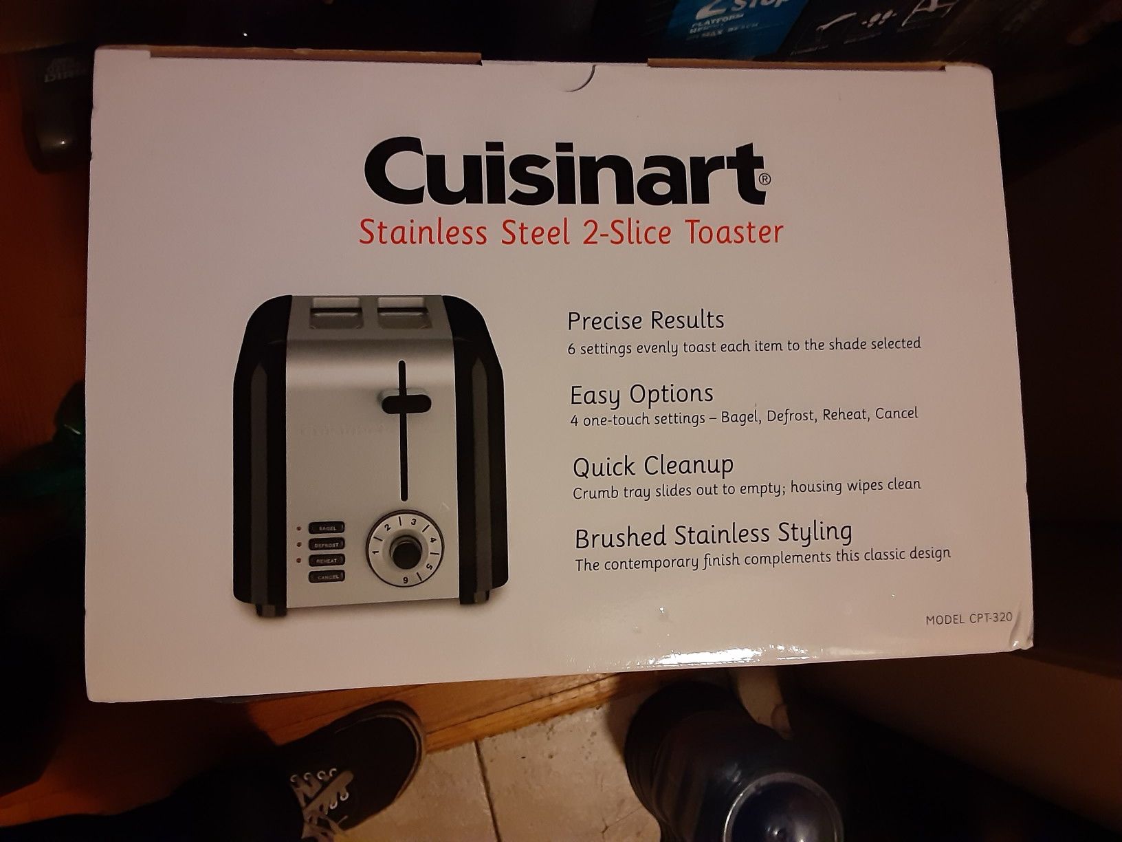 Cuisinart 2 slice toaster