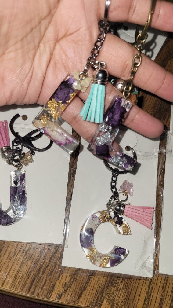 Letter Keychains