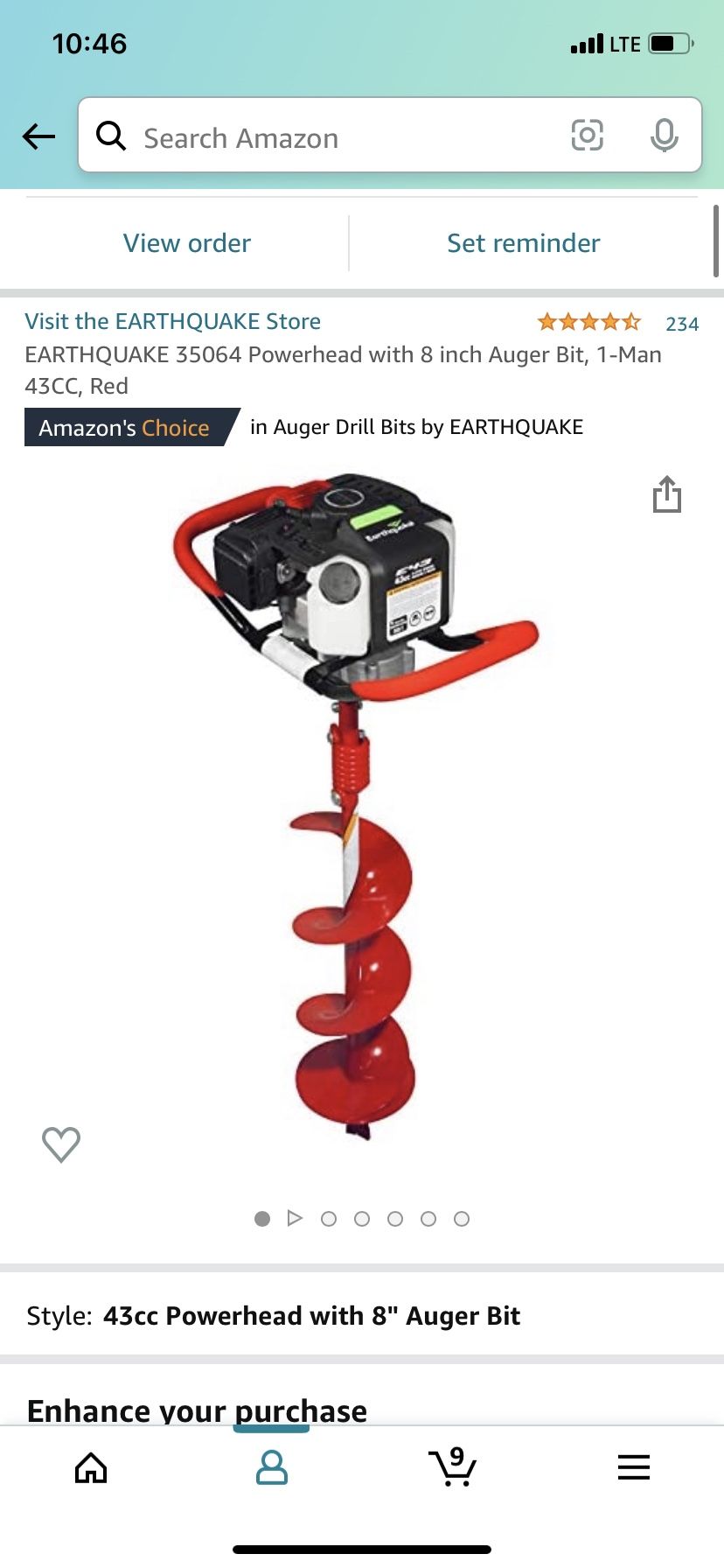 Auger (used Once)