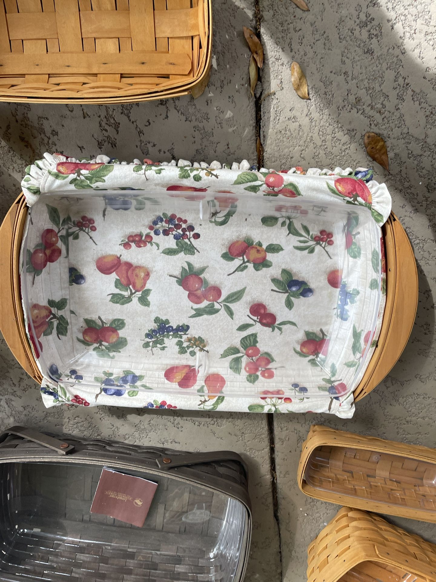 Longaberger Baskets Purses And Books