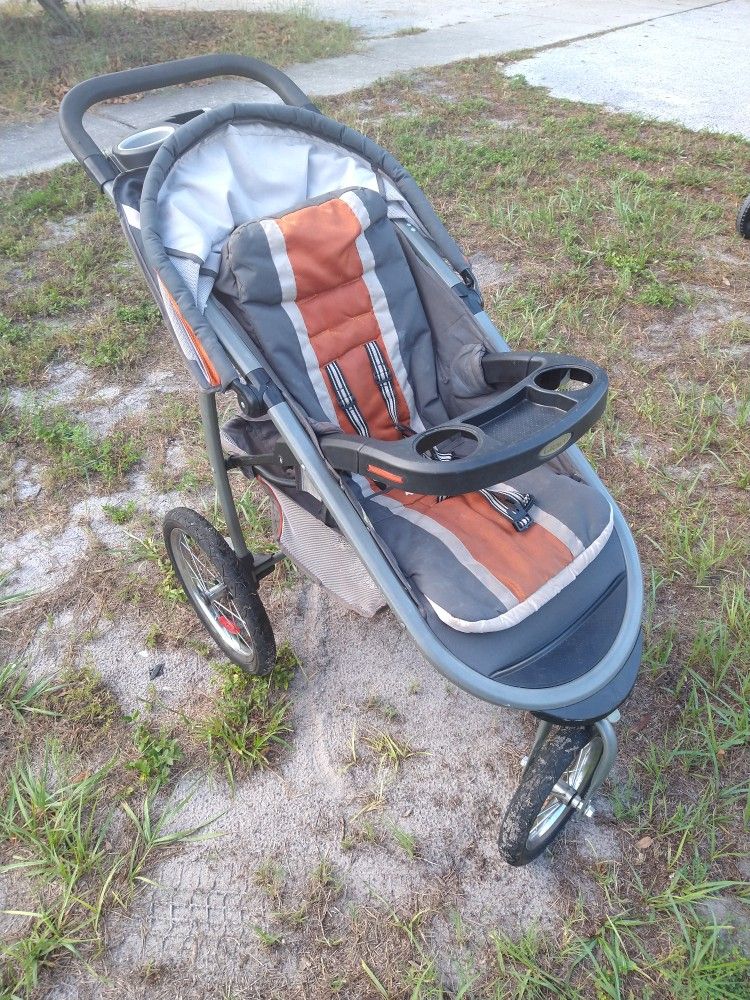 Curb Alert! Jogging Stroller