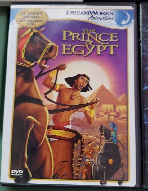 DVD kid movies Antz, Shrek, Ice Age, The Prince of Egypt, Corpse Bride
