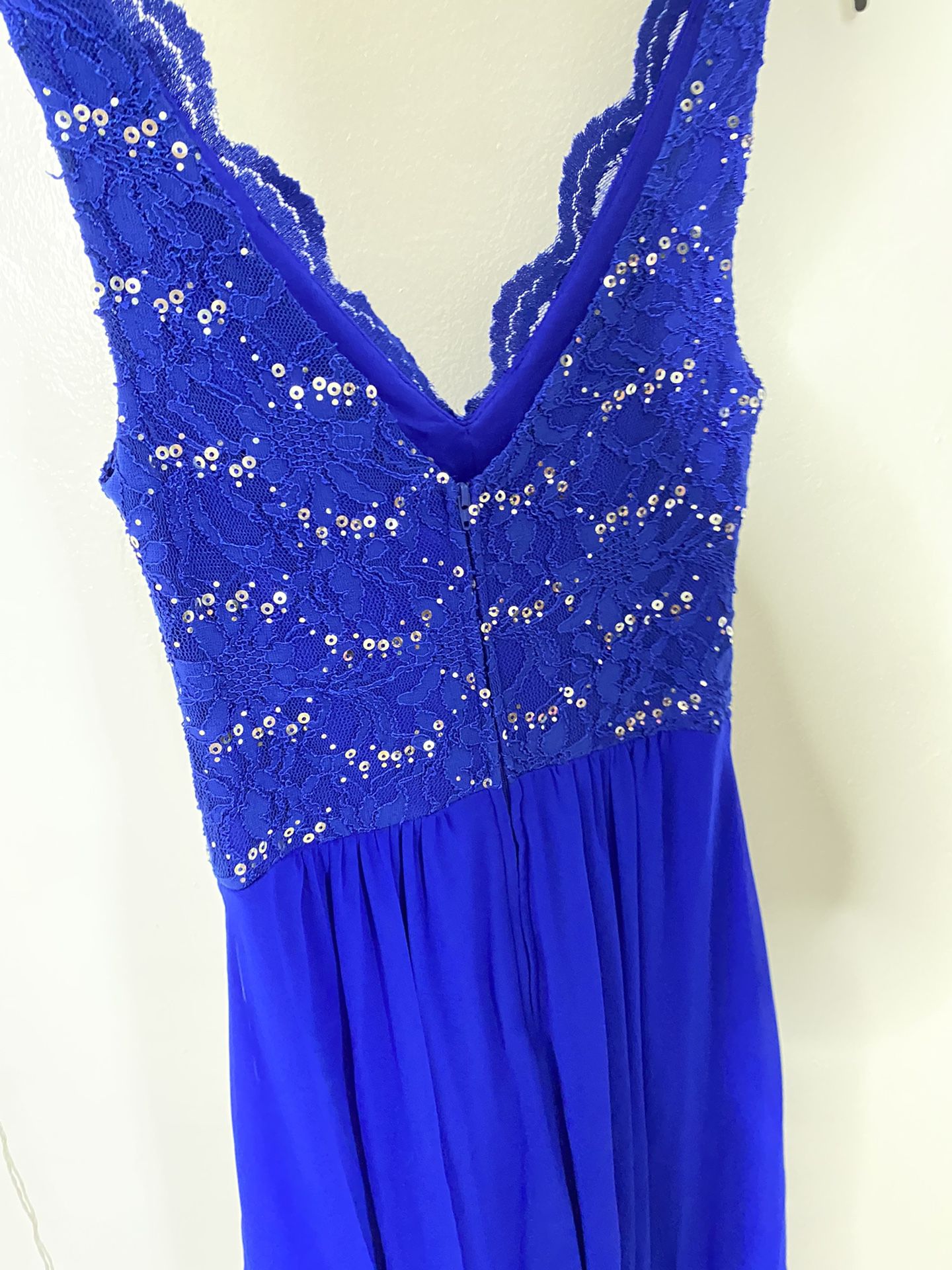 Royal Blue Dress 
