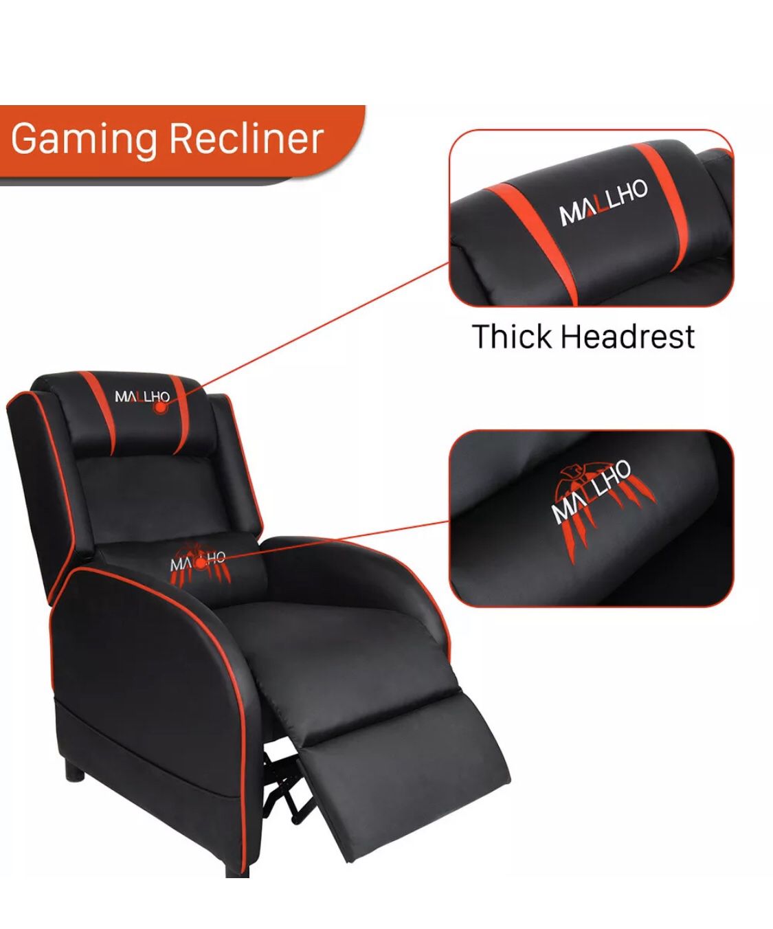 🎮 BRAND NEW RECLINER GAMING CHAIR