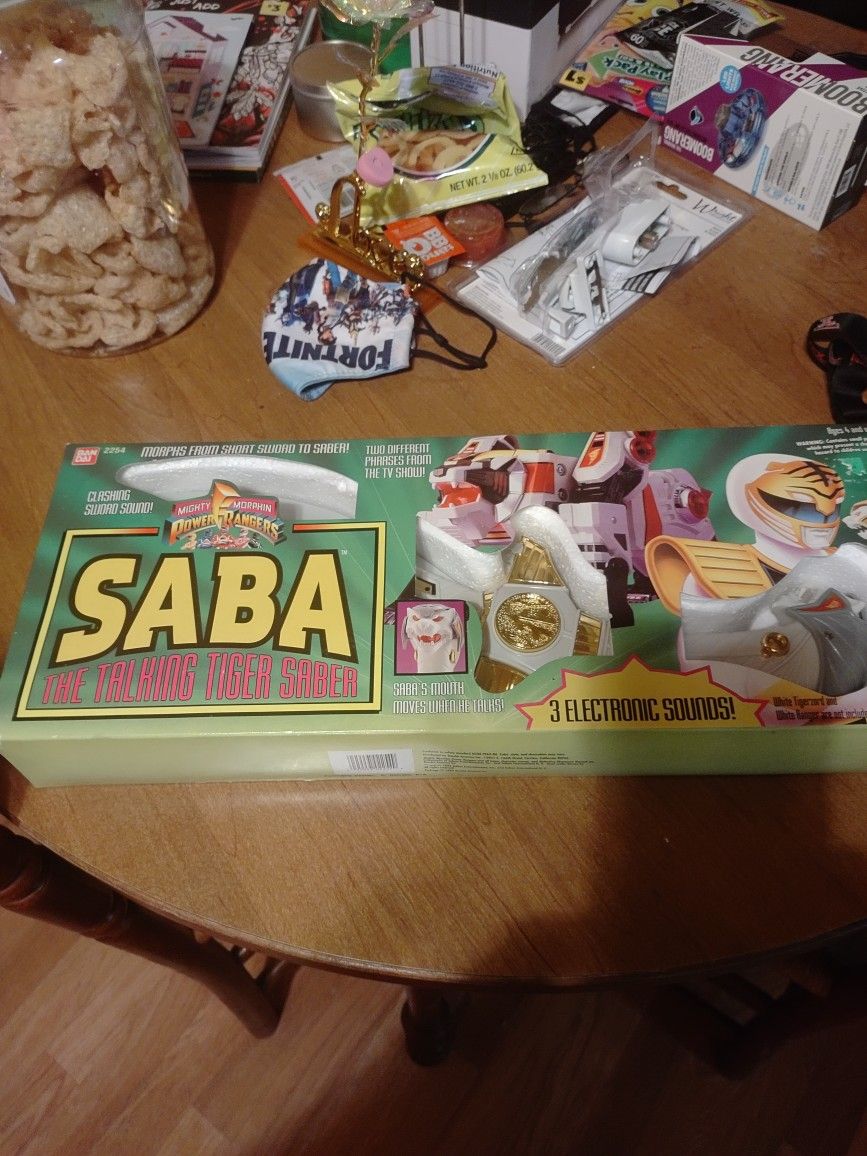 1994 New Power Ranger Saba Talking Sword