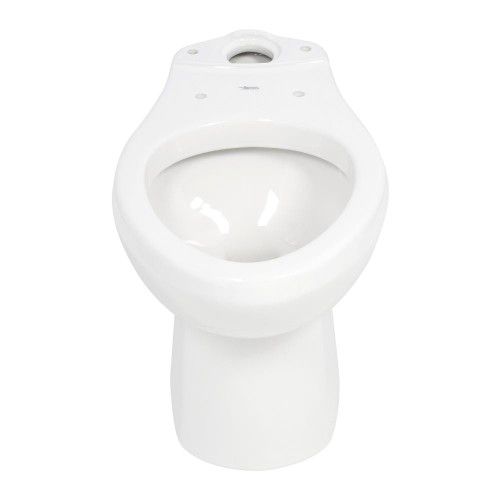 American Standart H2Option Siphonic Dual Flush Elongated Toilet Bowl Only In White  - #10378 -OS