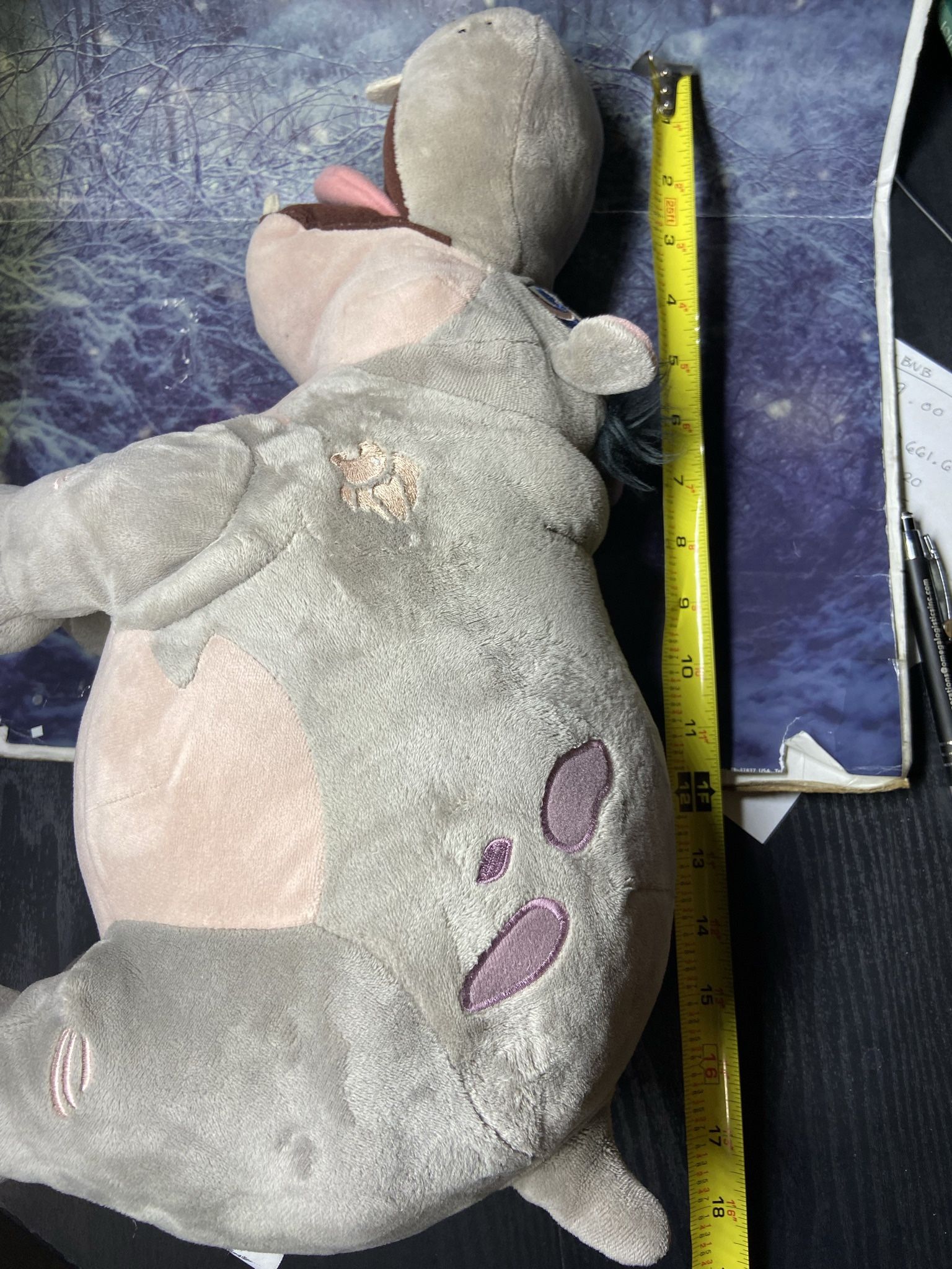 Disney parks Beshte Hippo The Lion Guard Plush Soft