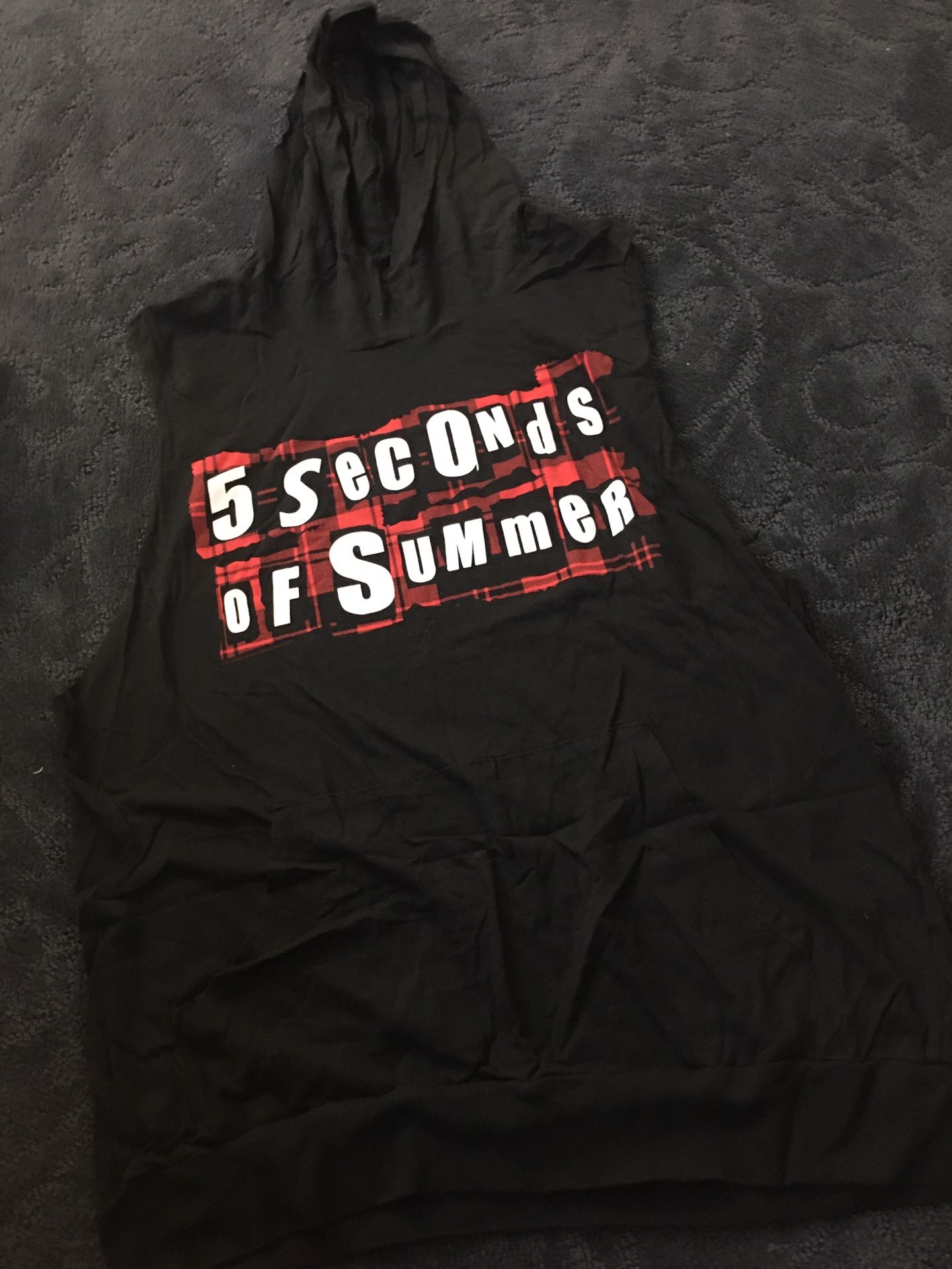 5 Seconds Of Summer Sleeveless Shirt