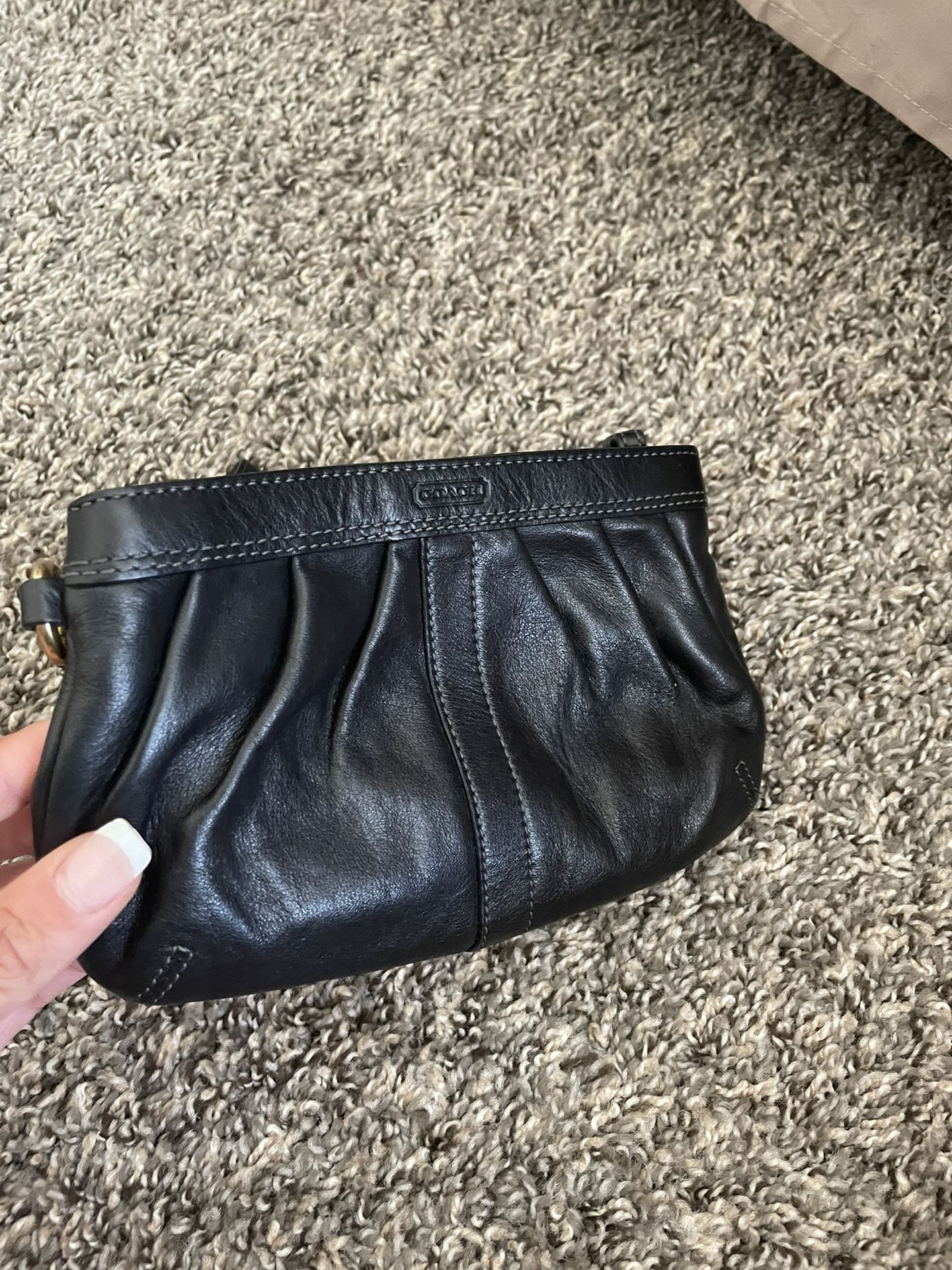 Black Coach Wallet Small