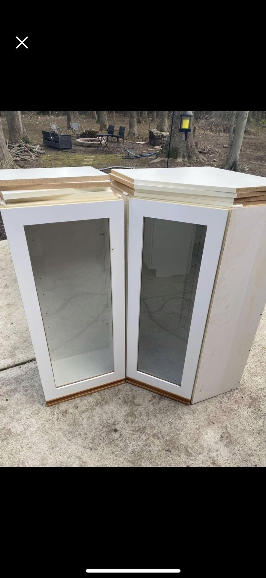 Glass Kitchen Cabinets