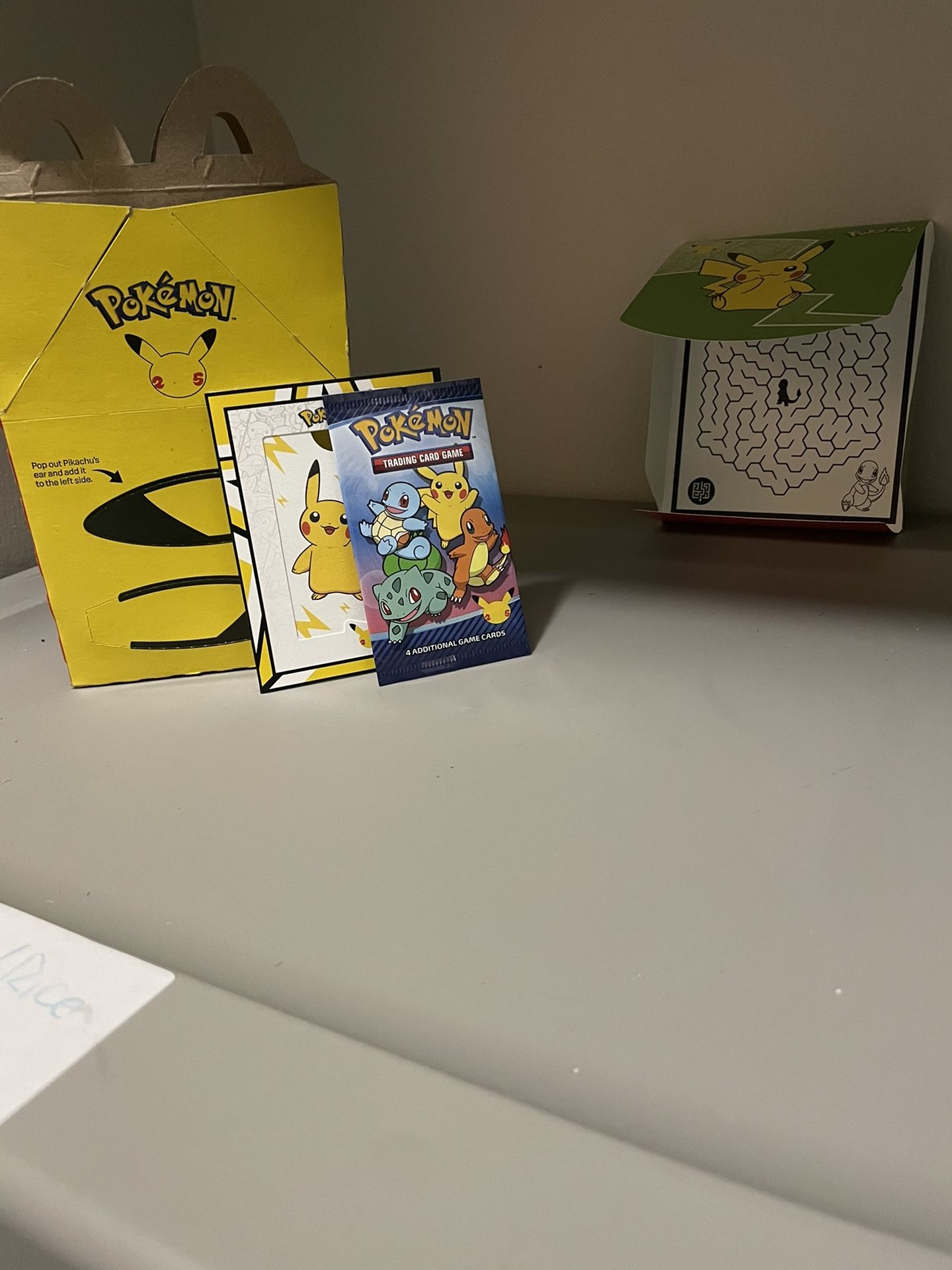 pokémon cards 50th anniversary mcdonald's