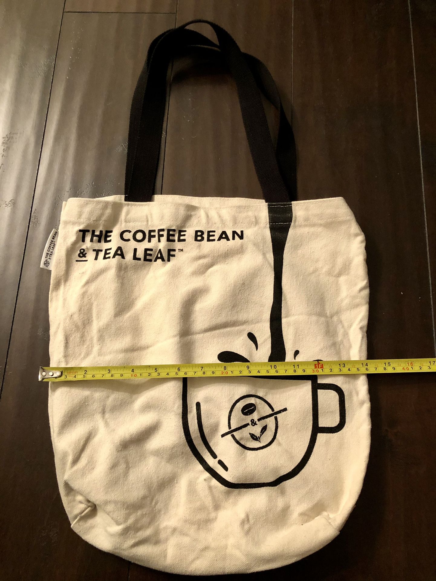 The Coffee Bean & Tea Leaf Reuseable Canvas Tote Bag— Swipe For Photos