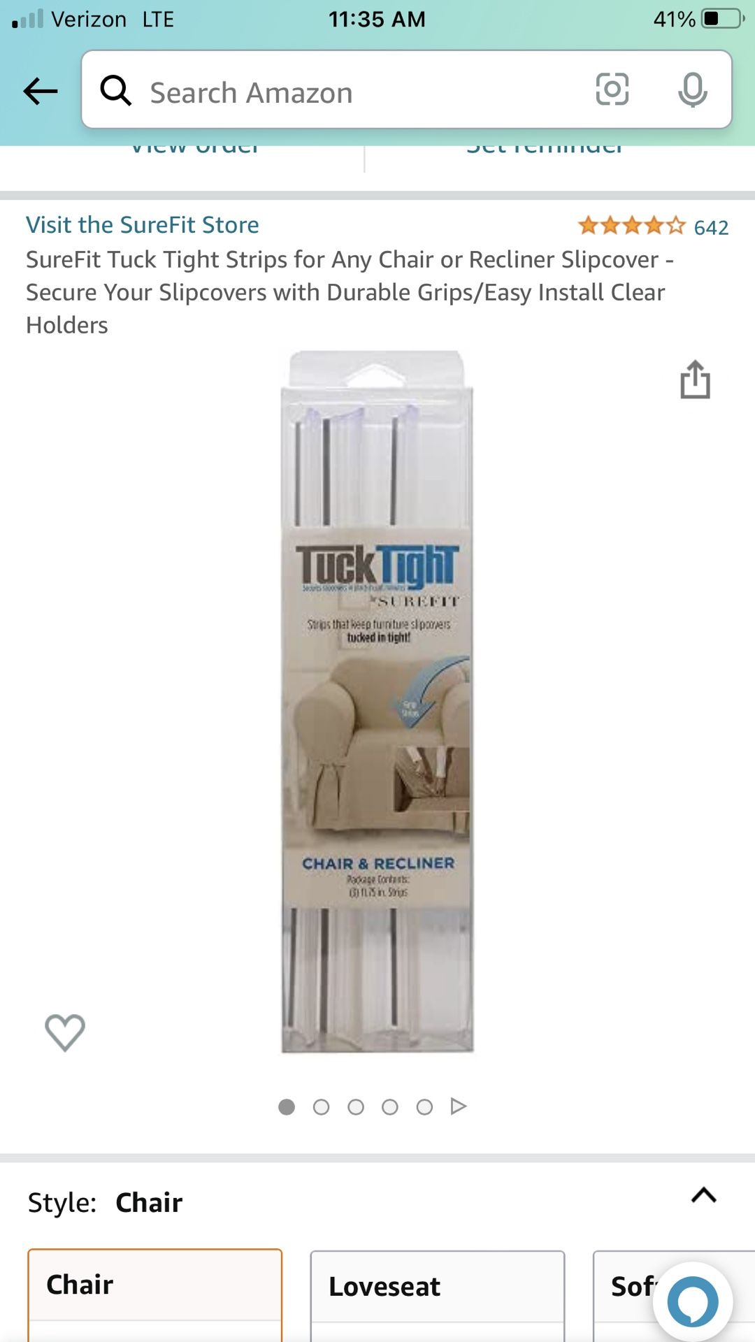 Chair Covers & Tuck Tight s x 2 Brand New-Beige