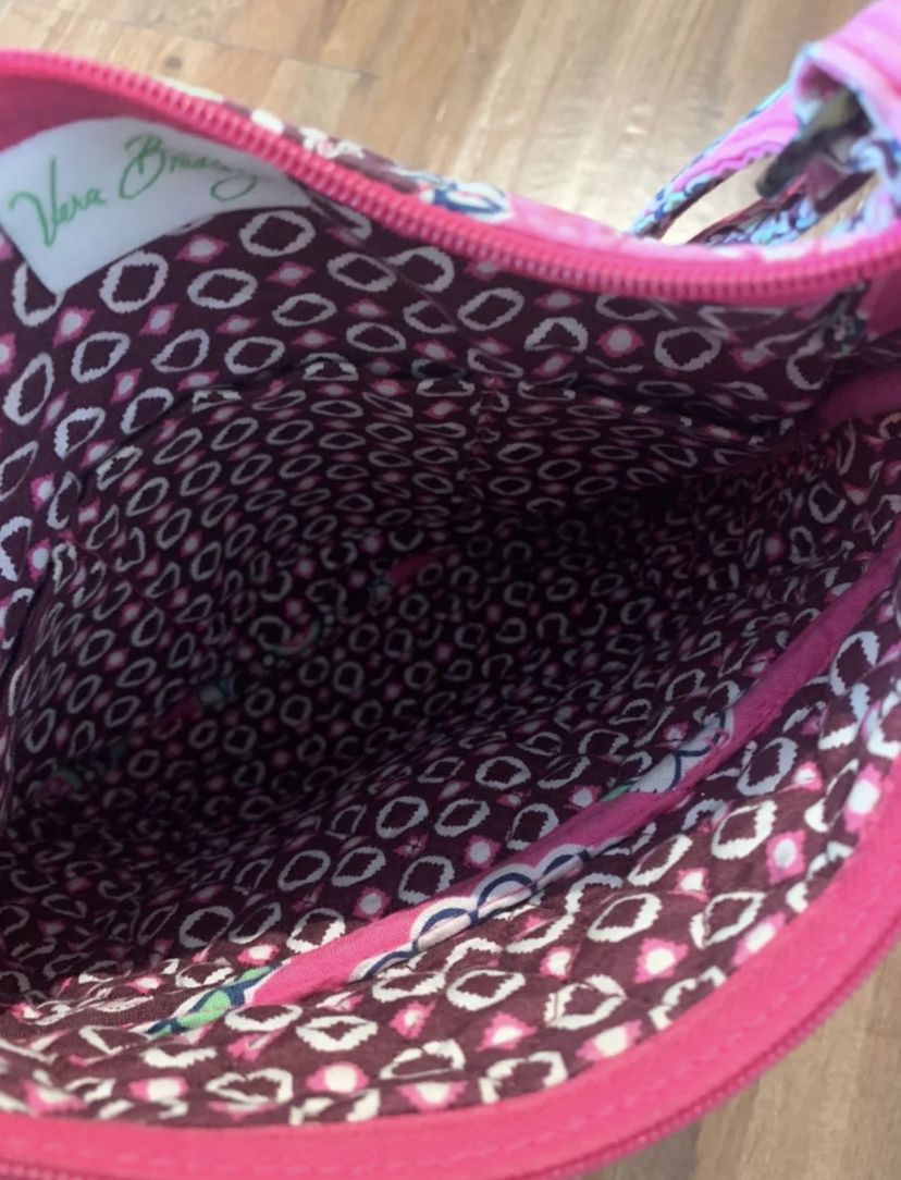Vera Bradley Cupcake Pink Crossbody Bag and Small Hand bag