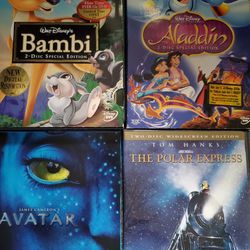 Polar Express Bambi Aladdin Shrek Gone With The Wind Etc $5. Each  Thumbnail