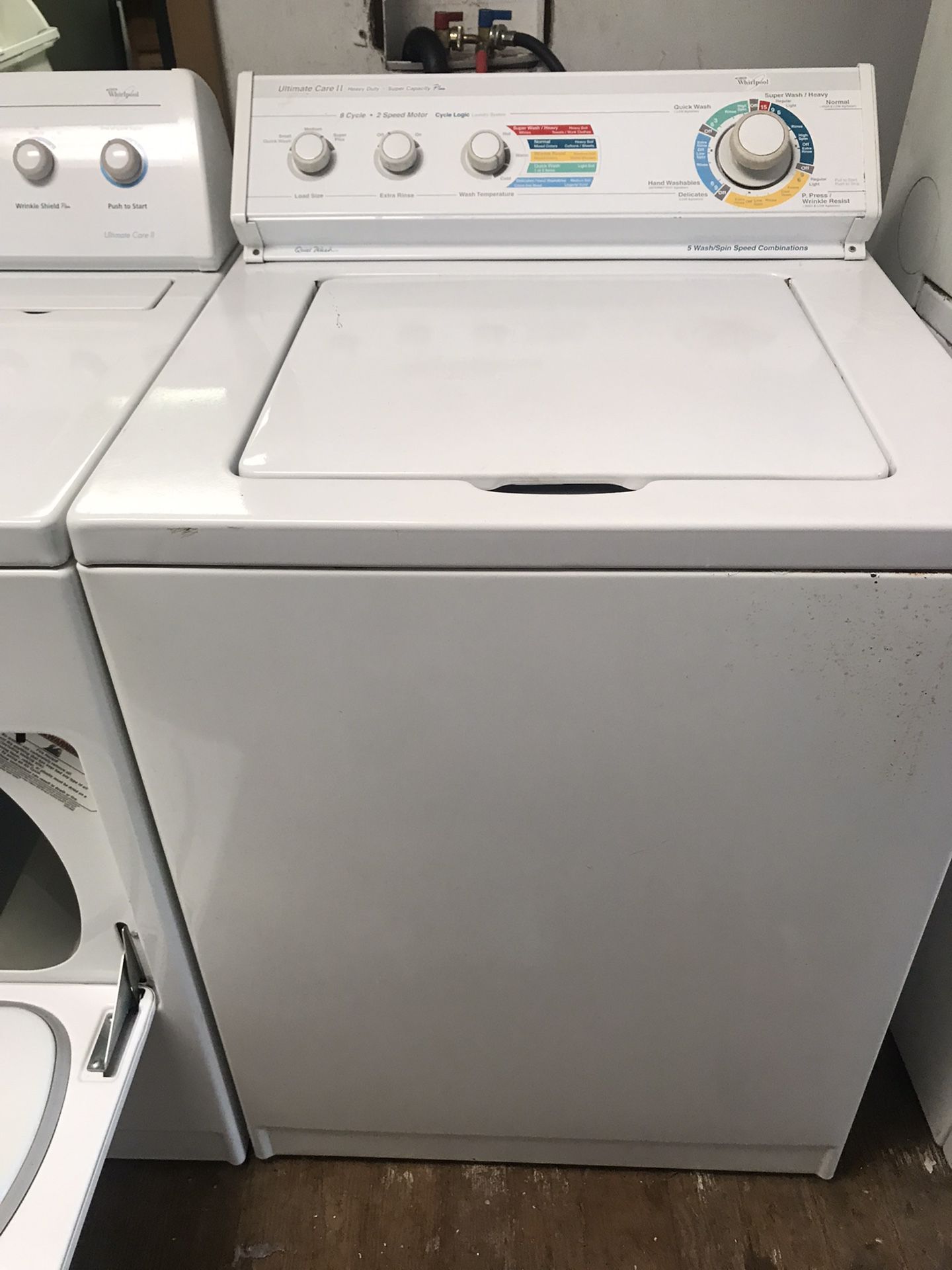 Whirlpool matching washers and dryer’s