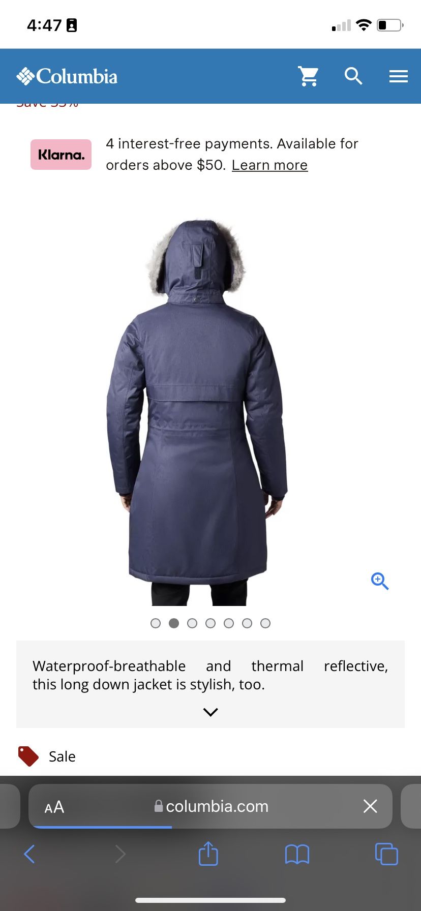 Columbia Parka Jacket