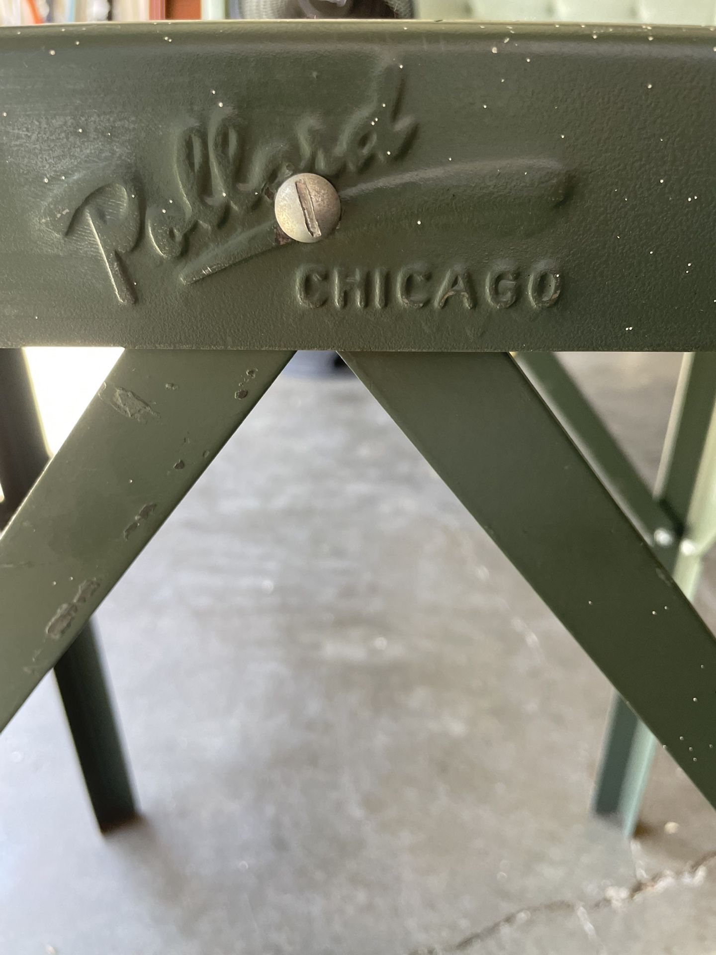 Pollard Chicago Steel Workshop Table