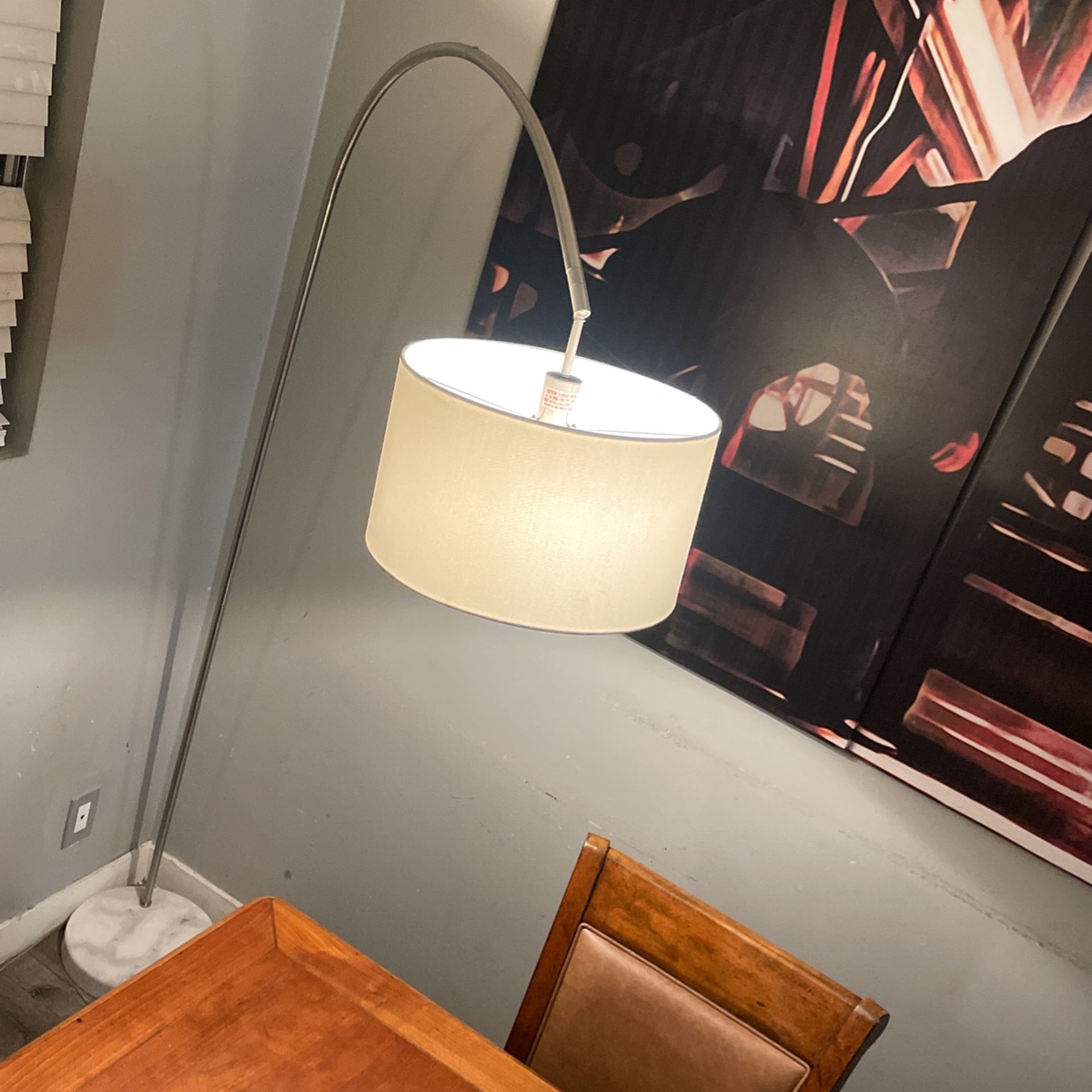 Target Project 62 Hanging Floor Lamp With Stone Base for