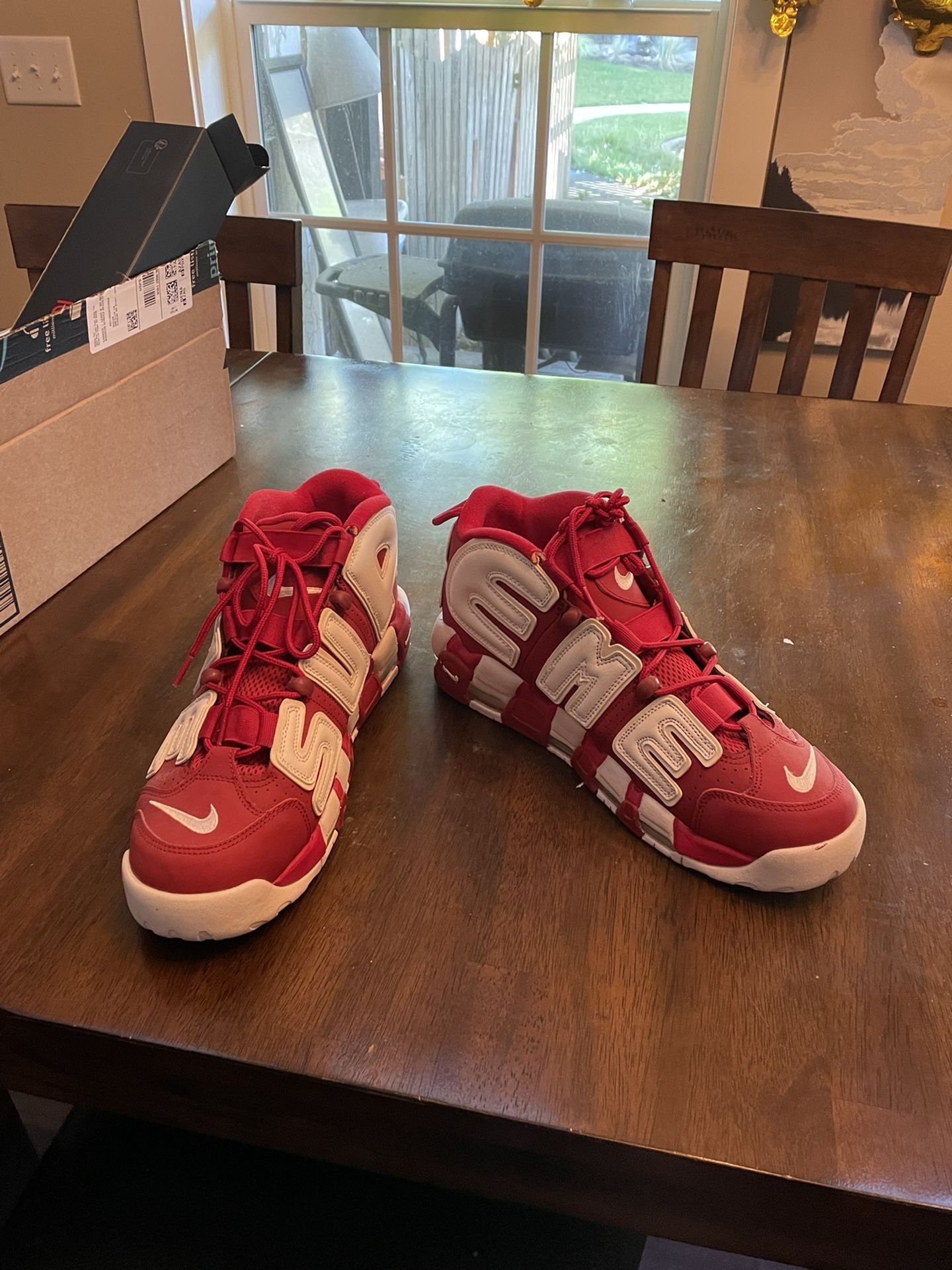 Supreme Nike Uptempo Size 11 Men