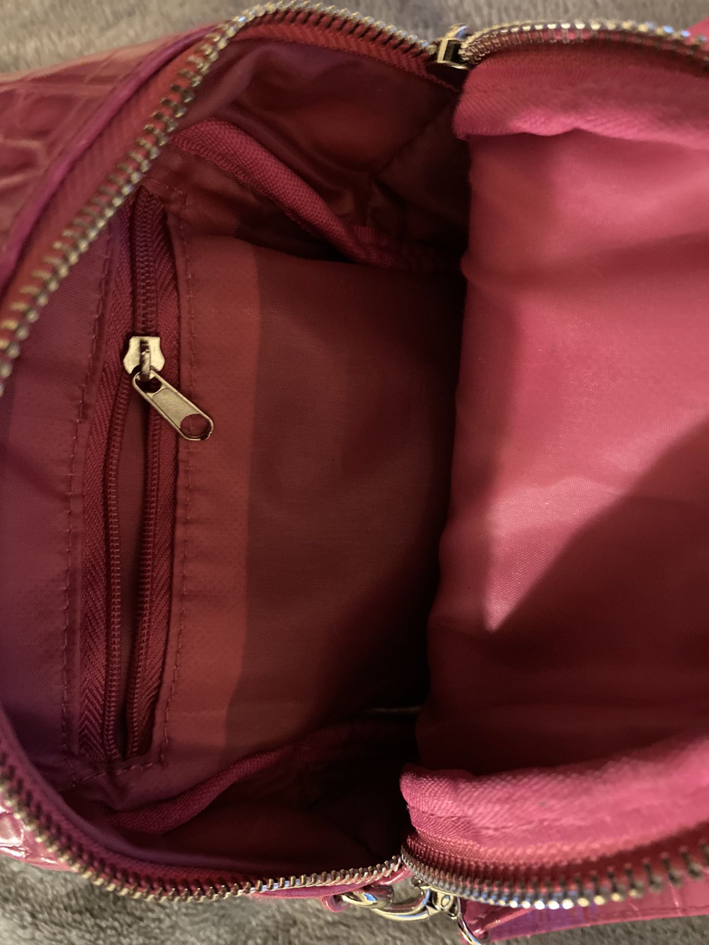 Pink Backpack Or Purse